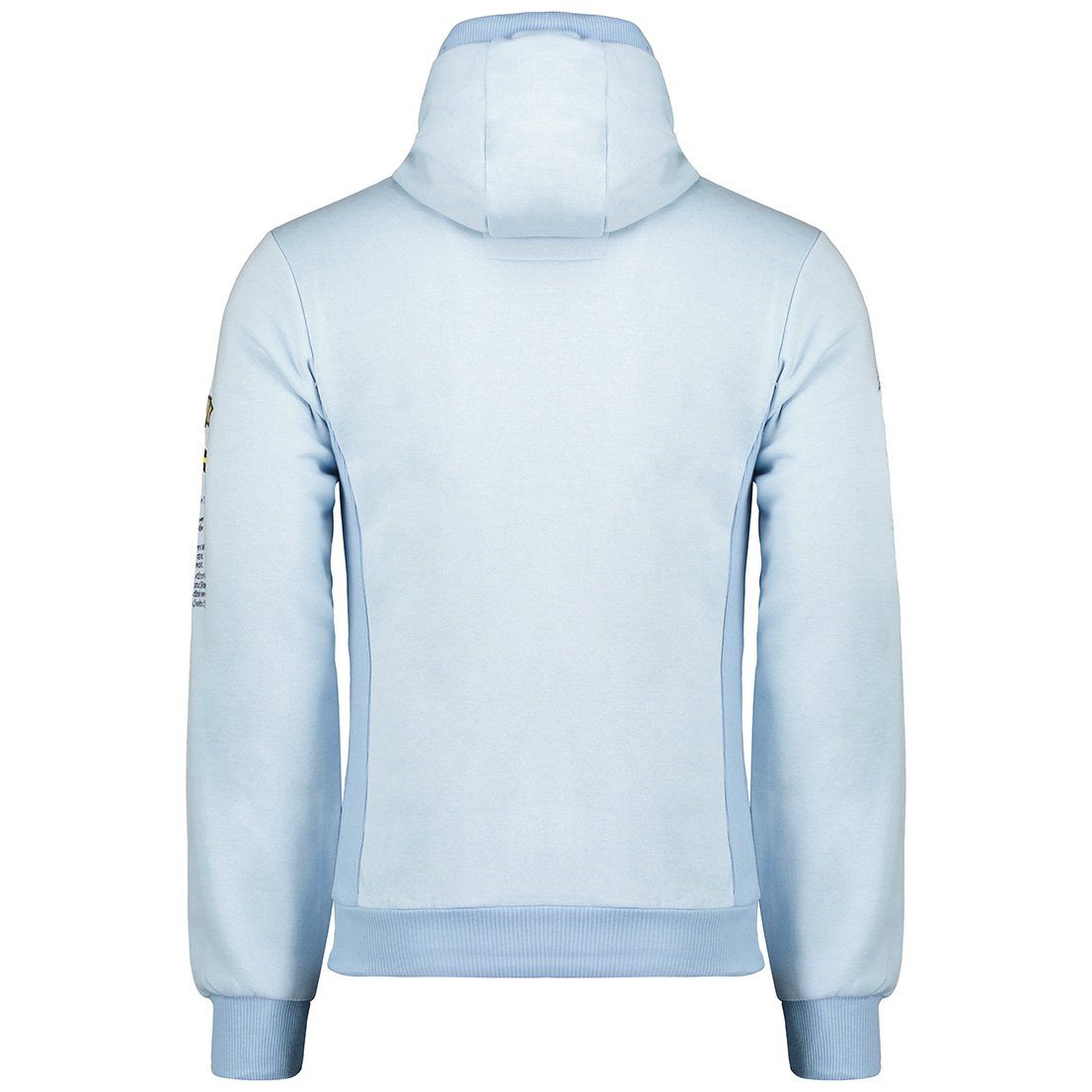 SKY 1-tlg) Kapuzenpullover Norway brgymclass Mit Norway, (Geographical Herren BLAU Hoodie Geo Kapuze