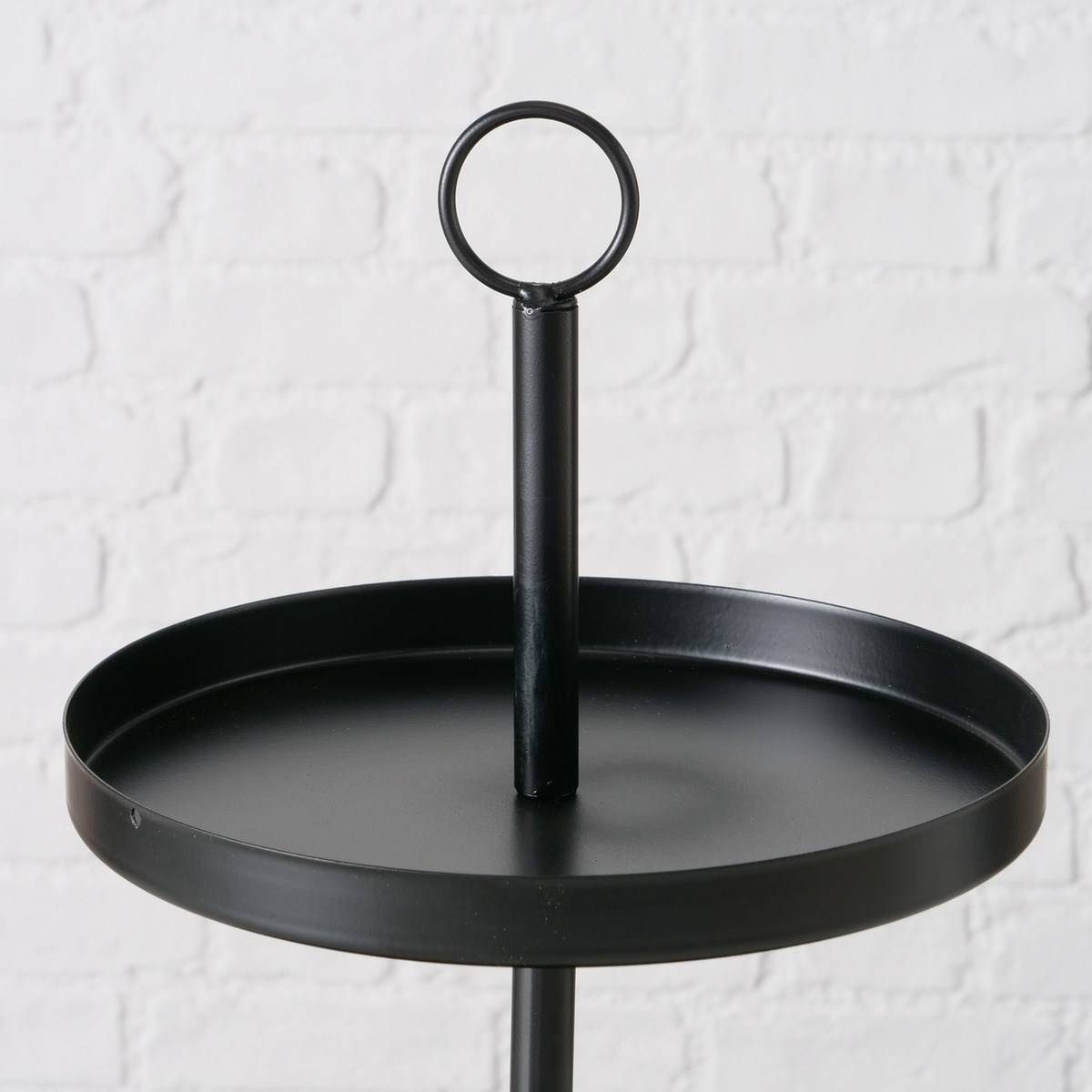 BOLTZE GRUPPE GmbH Dekoobjekt Metallständer SAMINA, Etagere, Ø 30 cm (Deko-Objekt, Deko-Objekt)