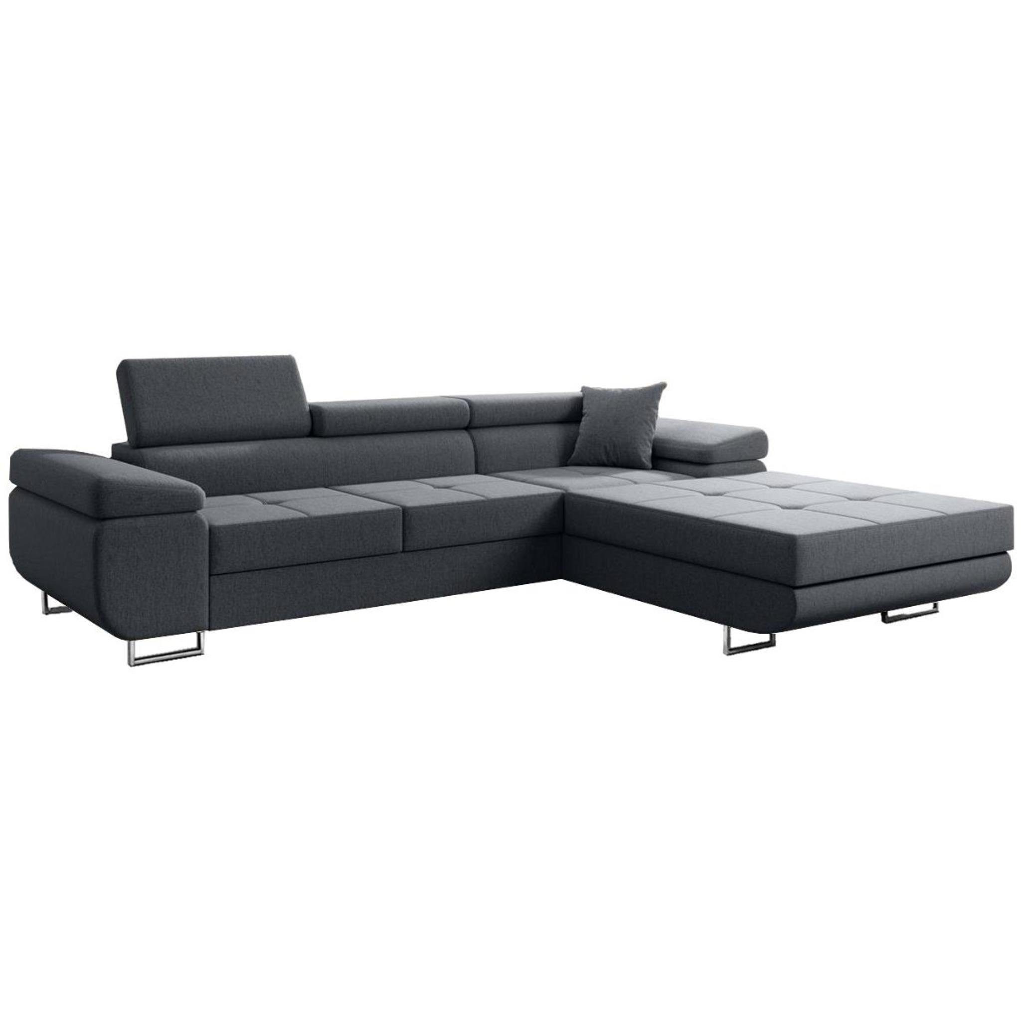 Beautysofa Ecksofa Alons mit Schlaffunktion auf günstig online kaufen