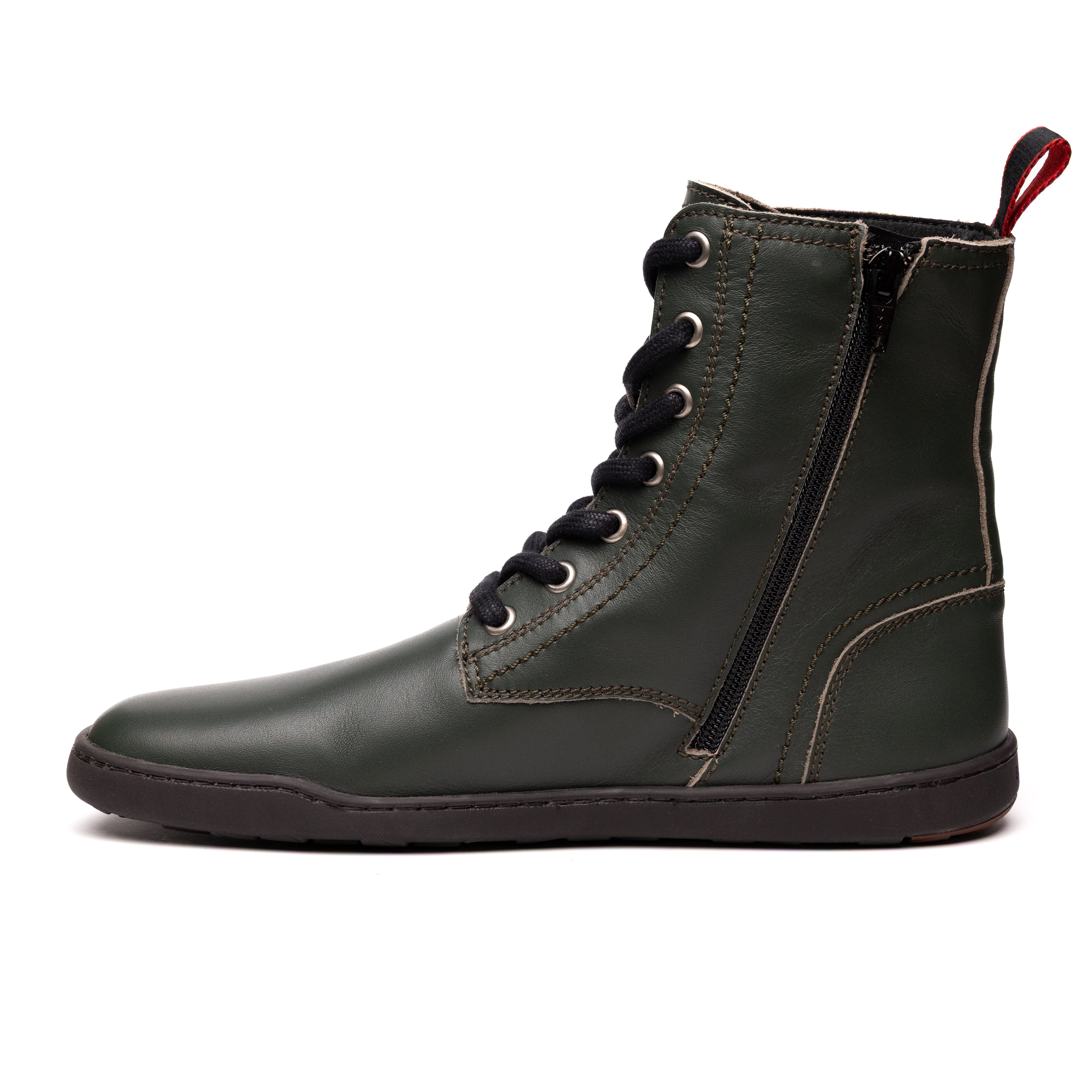BLUSUN BLSN-040W green Barfußschuh (1 Paar, flexible Barfußsohle) Leder – Bild 4 von 5
