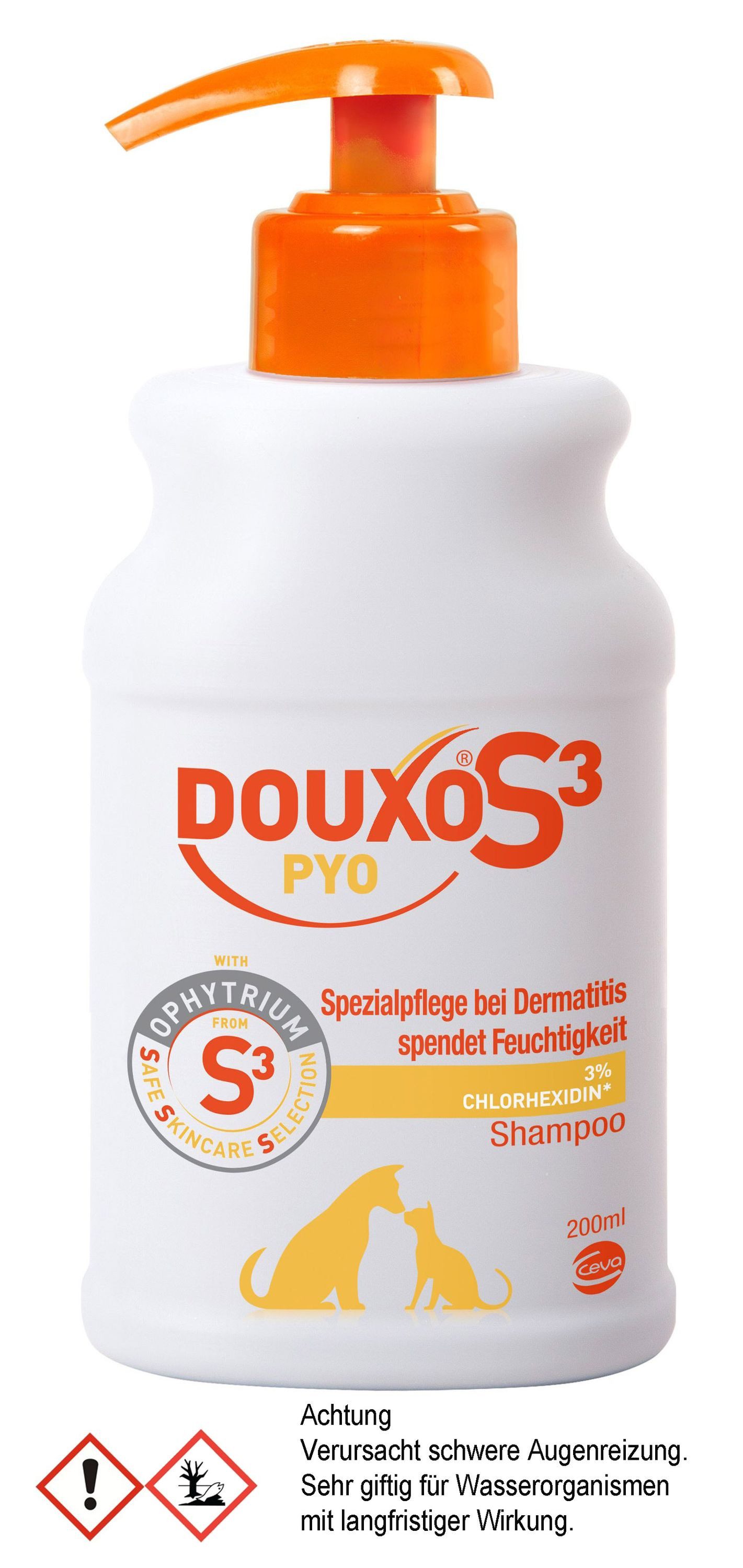 Tiershampoo DOUXO® S3 Pyo Shampoo 200 ml