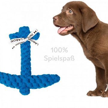 PassionMade Kauspielzeug Hundespielzeug Kauspielzeug für Hunde Welpen Hundespielzeuge 912, (1 Stück), LABONI Hundespielzeug aus 100% Baumwolle mit Naturfarben eingefärbt