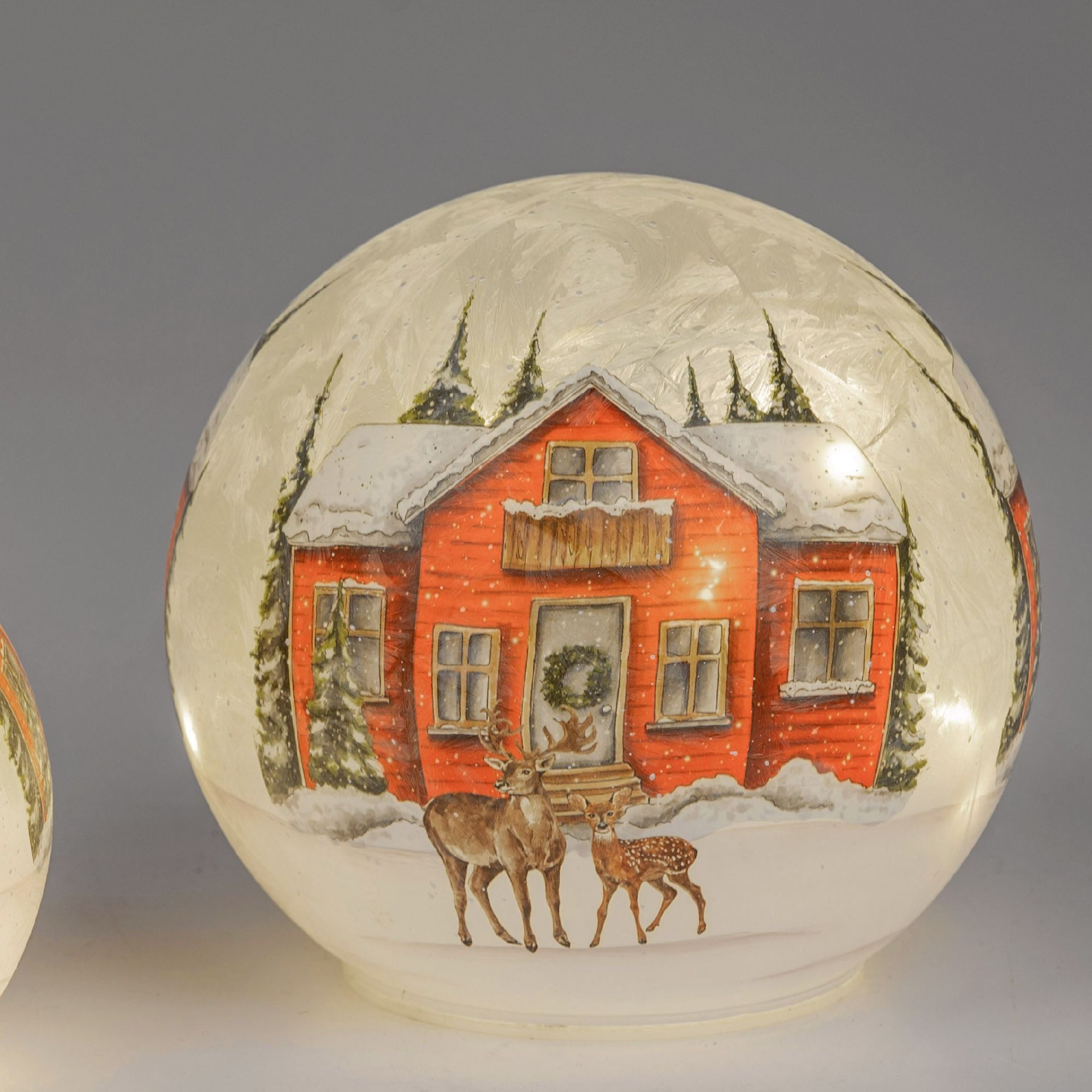 formano Kugelleuchte Weihnachtszeit, Mit Timerfunktion, Mehrfarbig, Motiv: günstig online kaufen