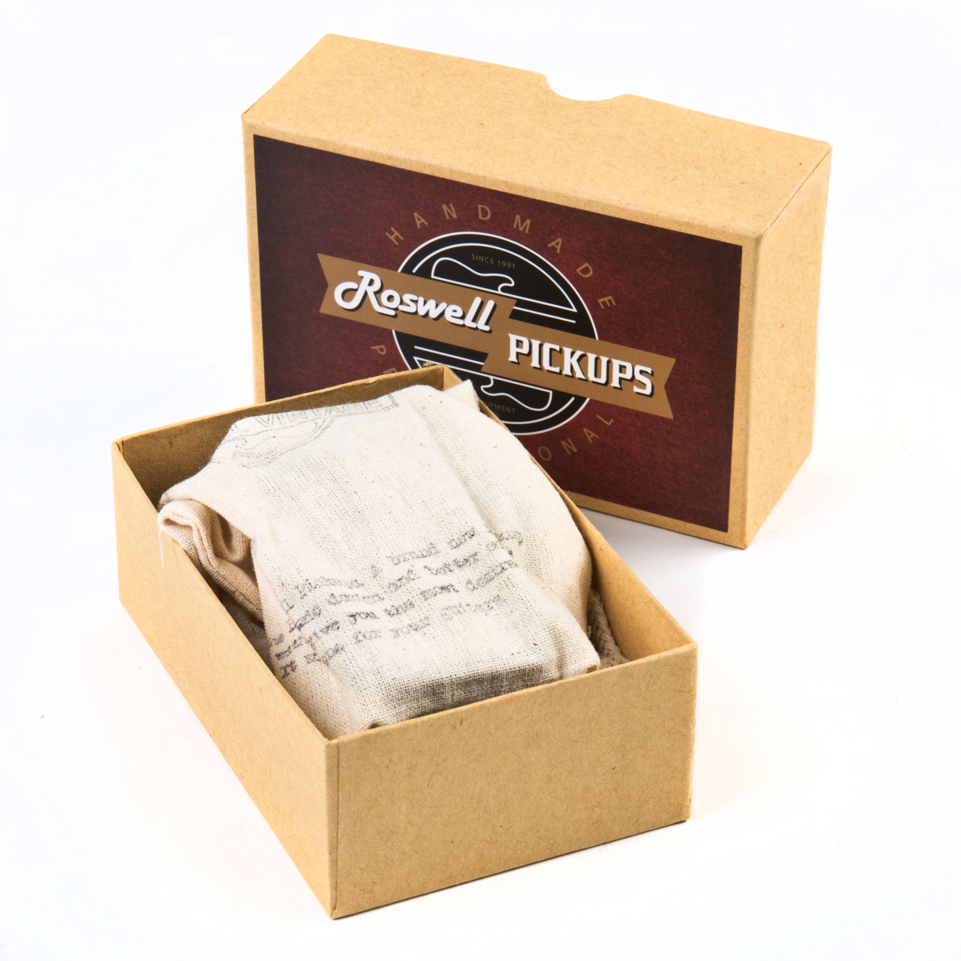 Roswell Pickups Tonabnehmer, (E-Gitarre Tonabnehmer, Humbucker), LVS-B Alnico II Humbucker Bridge Natural - Humbucker Tonabnehmer für