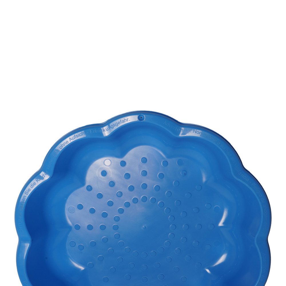 ONDIS24 Sandkasten Wassermuschel Sandmuschel Bademuschel aus Kunststoff Blu günstig online kaufen