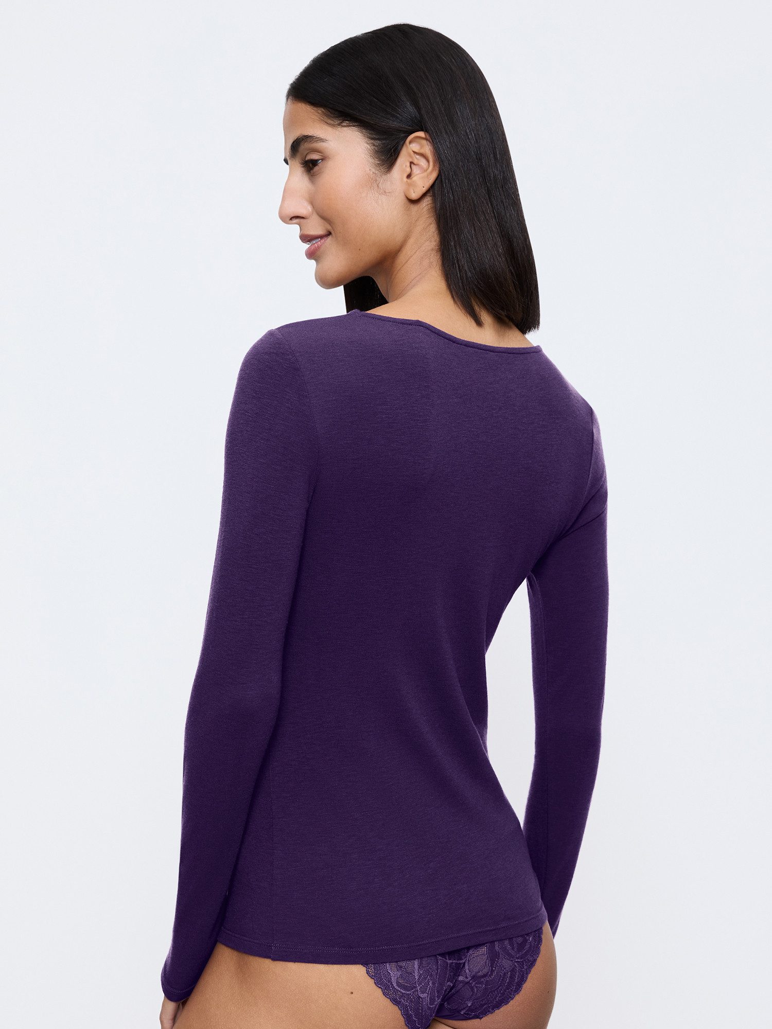 Triumph Longsleeve Beauty Layers aus Wolle und Modal - leicht, dehnbar und warm