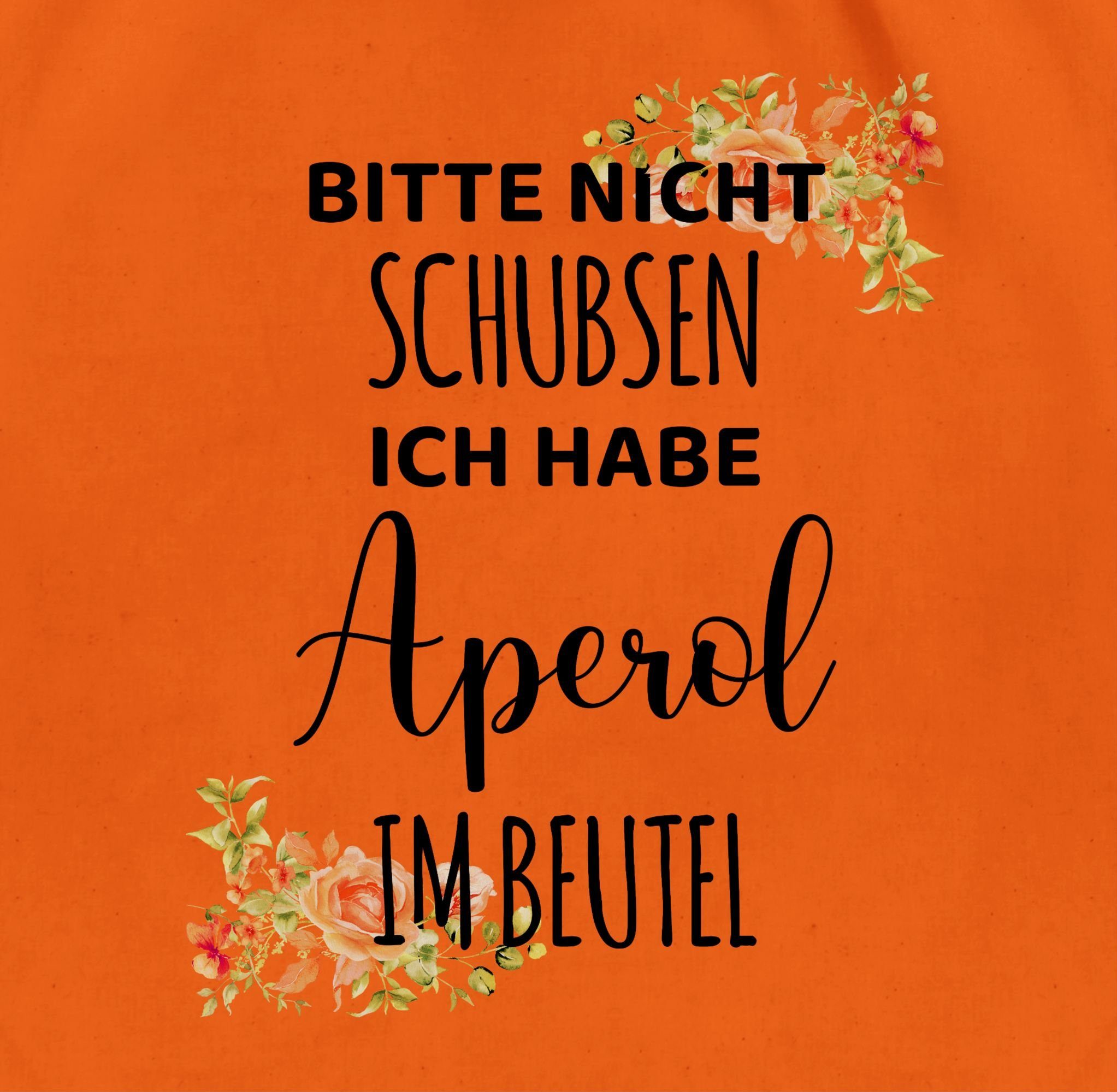 Shirtracer Turnbeutel Bitte nicht schubsen ich günstig online kaufen