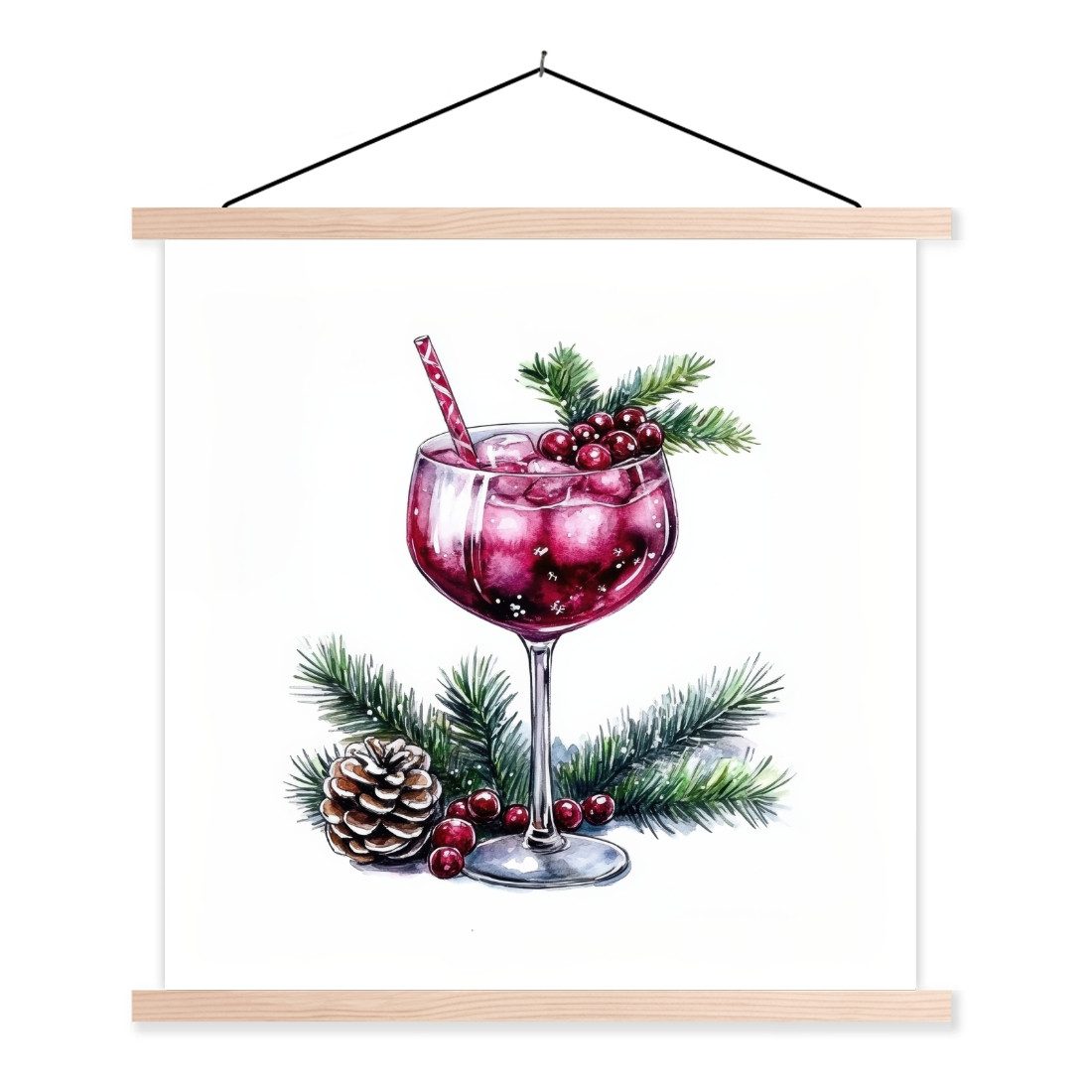 MuchoWow Poster Winter - Cocktail - günstig online kaufen