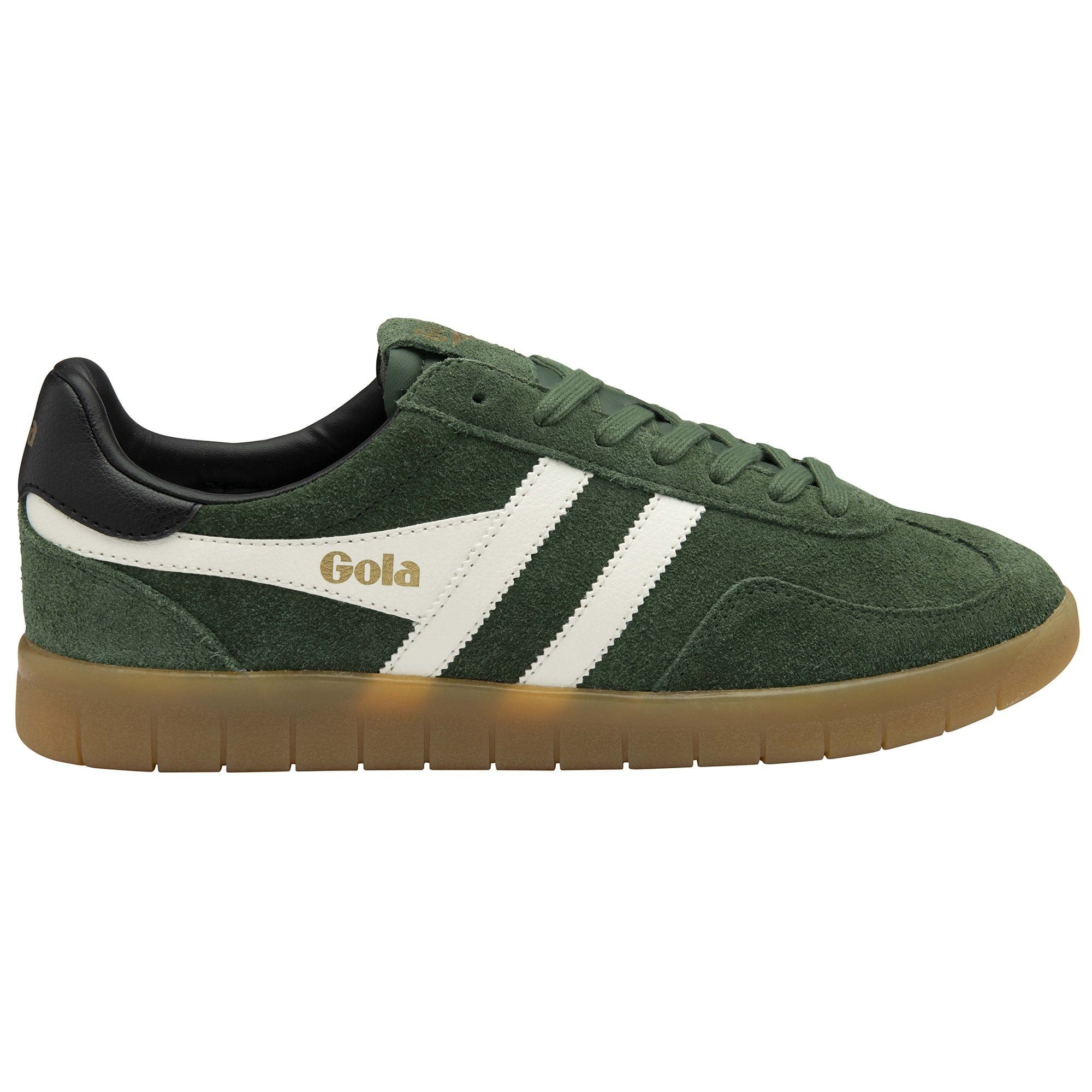 Gola Atlas 2026 (Wildleder) grün/offwhite/schwarz Herren Sneaker