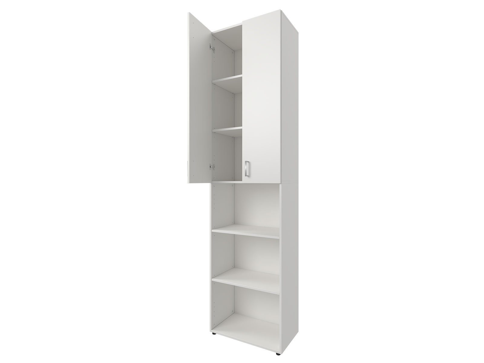 möbelando Aktenschrank Trio 33 57 x 226 x 34,5 cm (B/H/T)