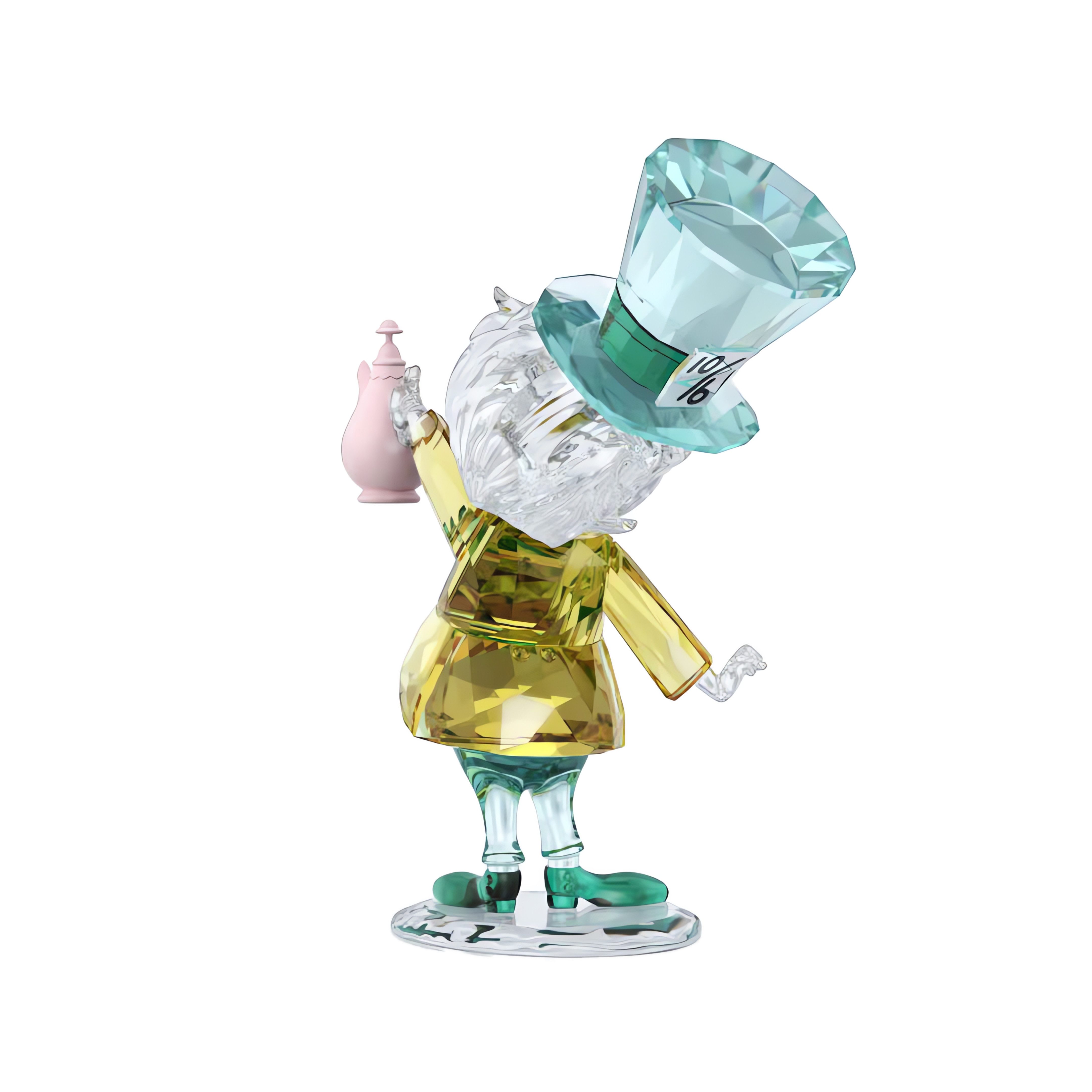 Swarovski Dekofigur Kristall Sammelfigur Alice Mad Hatter Der verrückte Hutmacher (1 St), Swarovski® Kristall