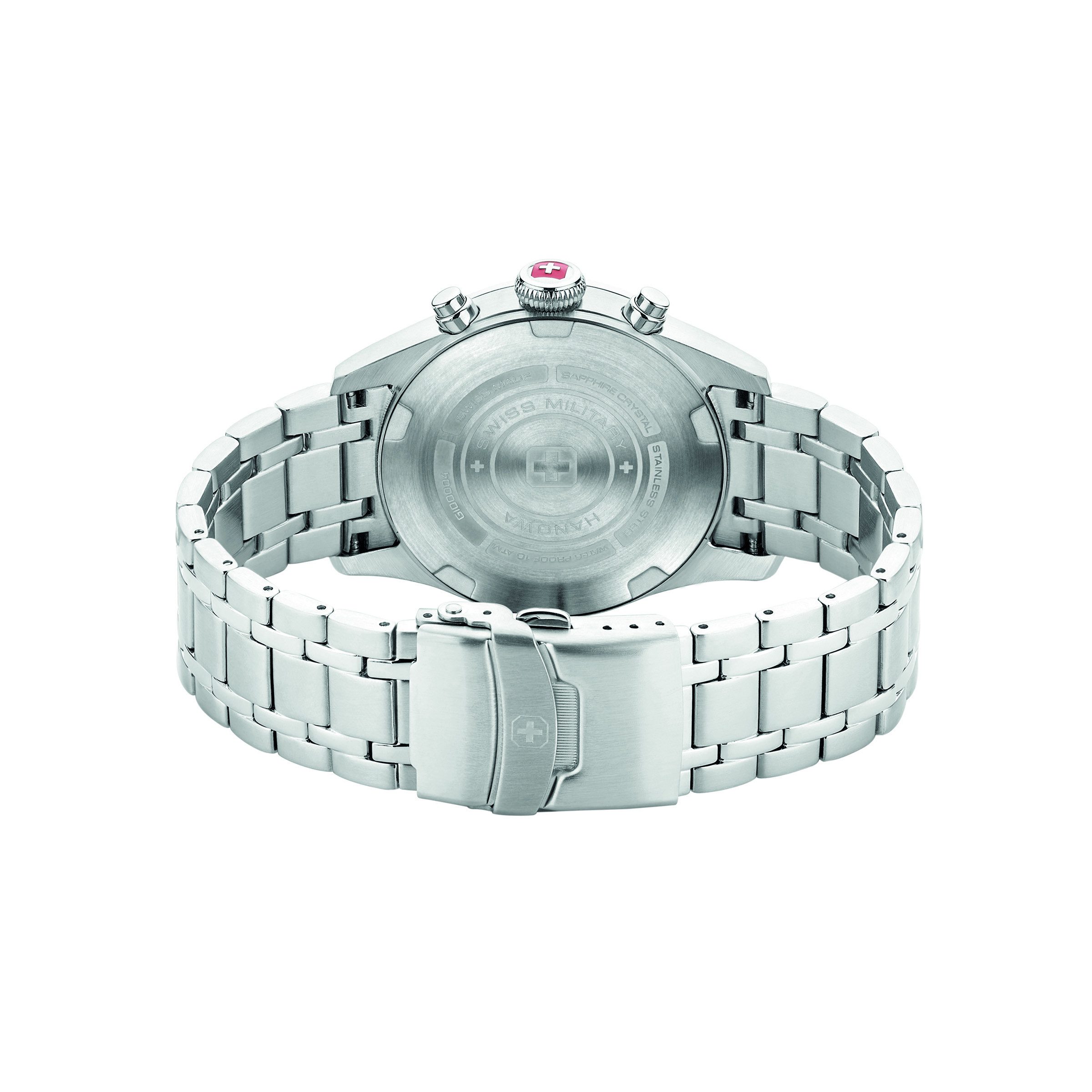 Swiss Military Hanowa Quarzuhr Quarzuhr Herrenuhr 43 Quarz Herren