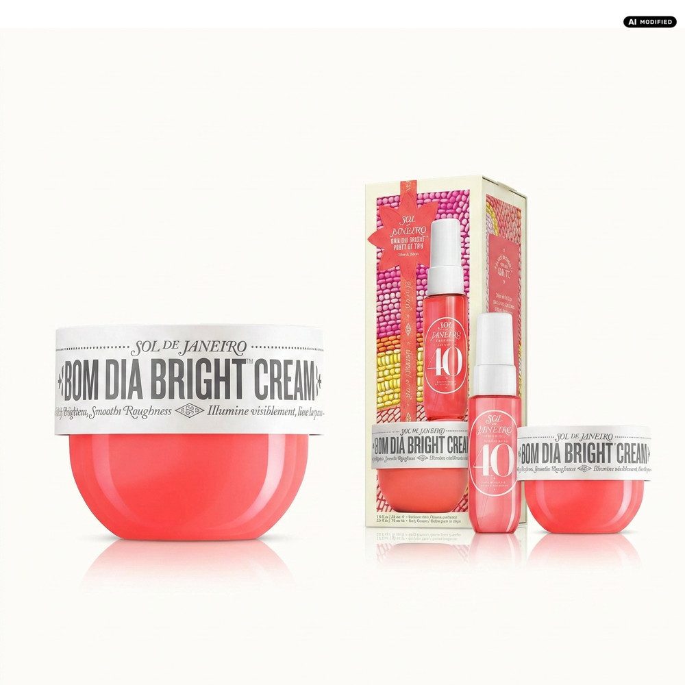 Sol de Janeiro Körpercreme Sol de Janeiro Bom Dia Bright Pflege und Duft Duo Set, Pflege und Duft Routine in einem abgestimmten Duo