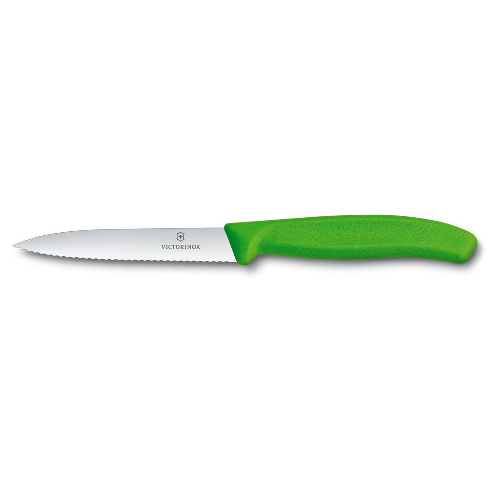 Victorinox Gemüsemesser Victorinox Classic Swiss 10cm grün Klinge Gemüsemesser