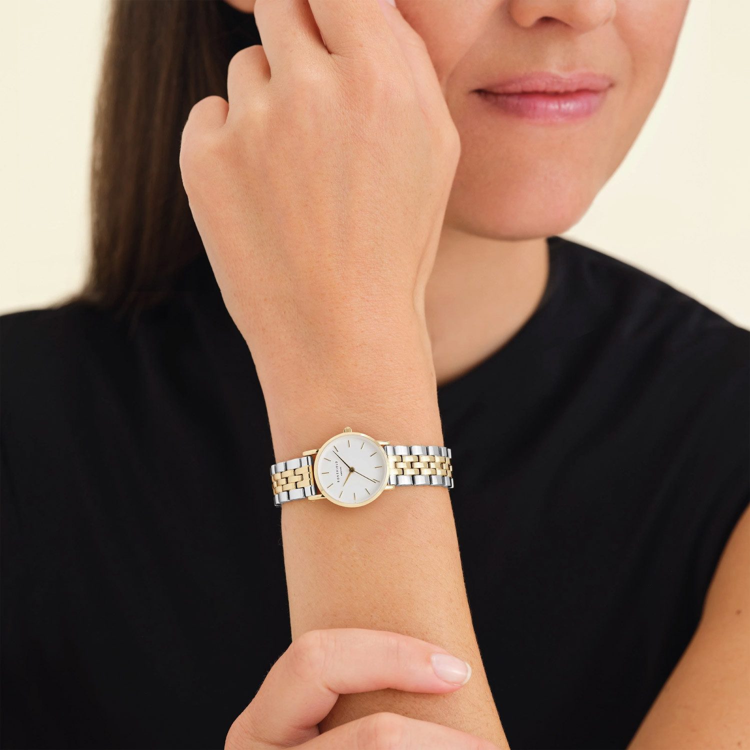 ROSEFIELD Quarzuhr The Small Edit Zweifarbig günstig online kaufen