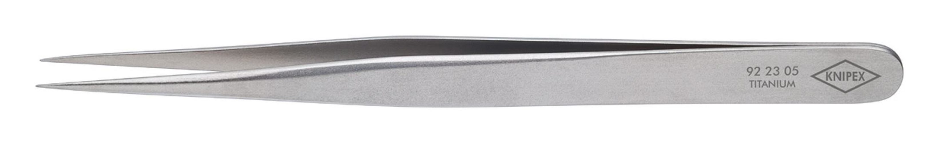 Knipex Pinzette, Präzisions spitz 120 mm Titan