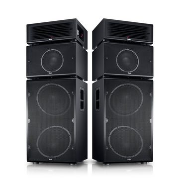 Teufel POWER HIFI Lautsprechersystem (Bluetooth, 440 W, Hocheffiziente Class-D-Verstärke)