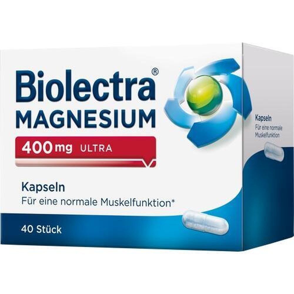 Biolectra BIOLECTRA Magnesium 400 mg ultra Kapseln 40 Stück Kapseln