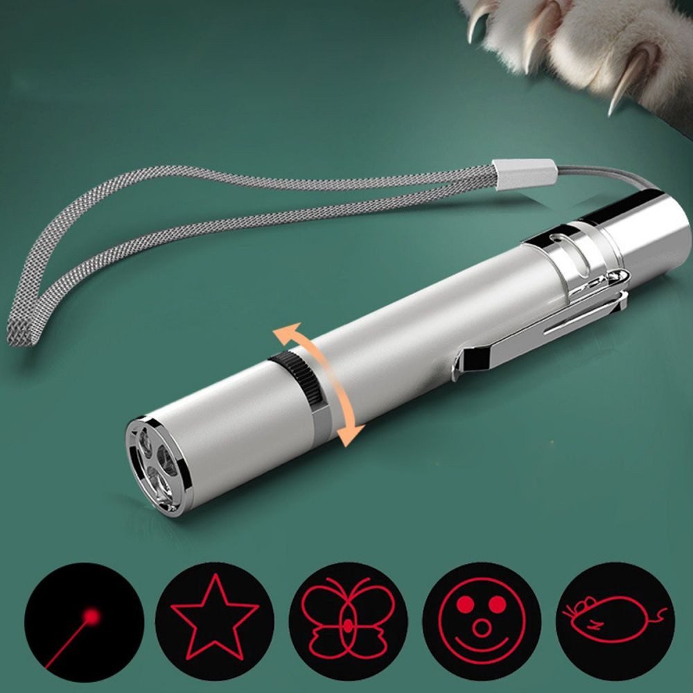 Gontence Laserpointer LED Pointer Katzen Hund Spielzeug, drei Modi
