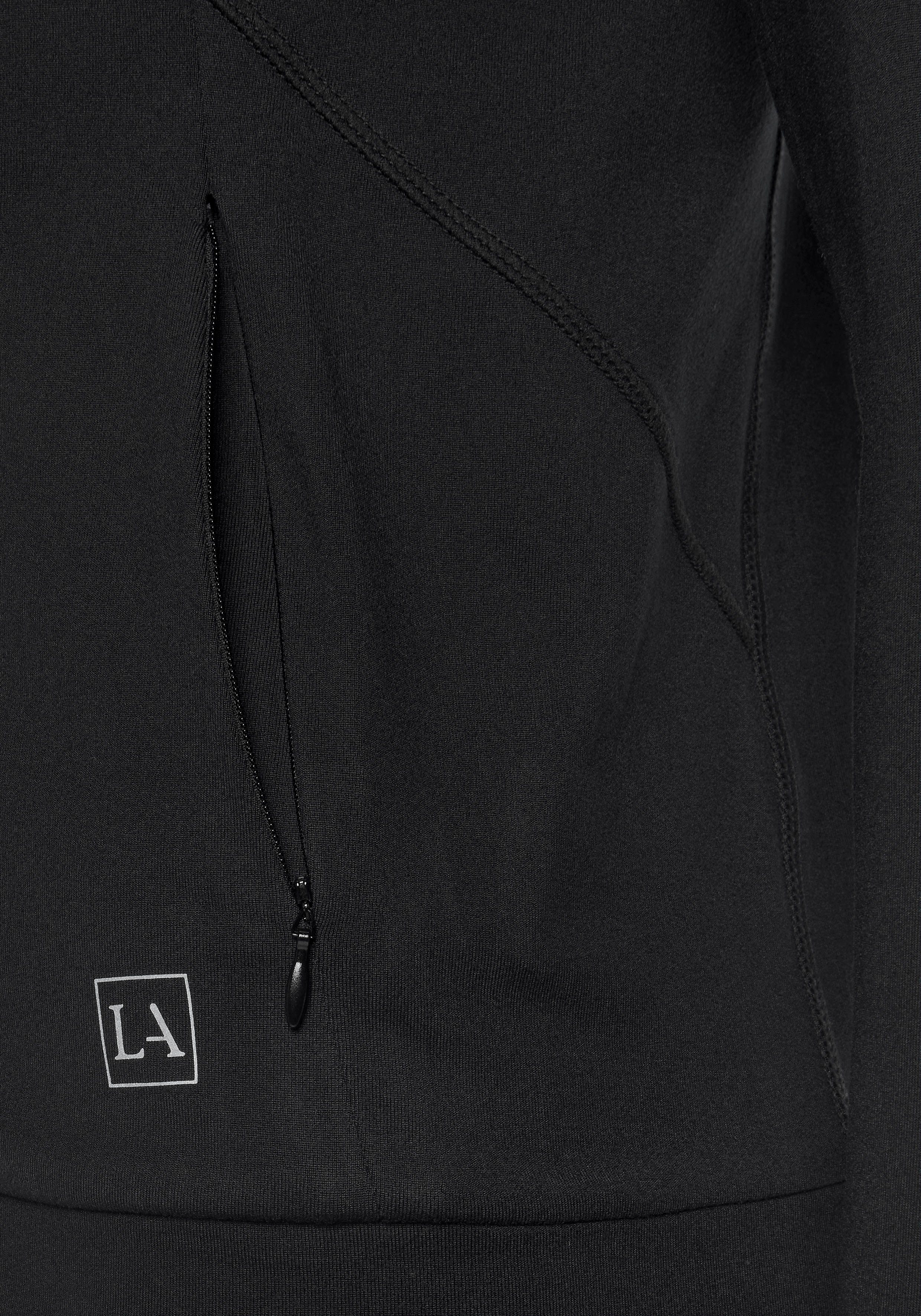 Laufjacke mit Thermo LASCANA ACTIVE Details schwarz reflektierenden