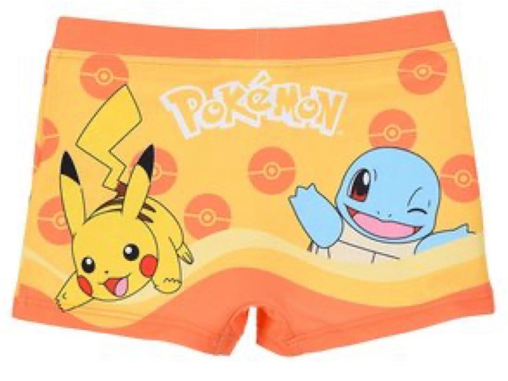POKÉMON Boxer-Badehose Badehose Pokémon Pikatchu