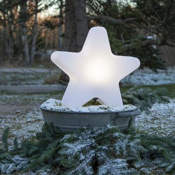 click-licht Gartenleuchte Outdoor Leuchte Gardenlight Stern E27 mit Erdspieß, keine Angabe, Leuchtmittel enthalten: Nein, warmweiss, LED Weihnachtssterne