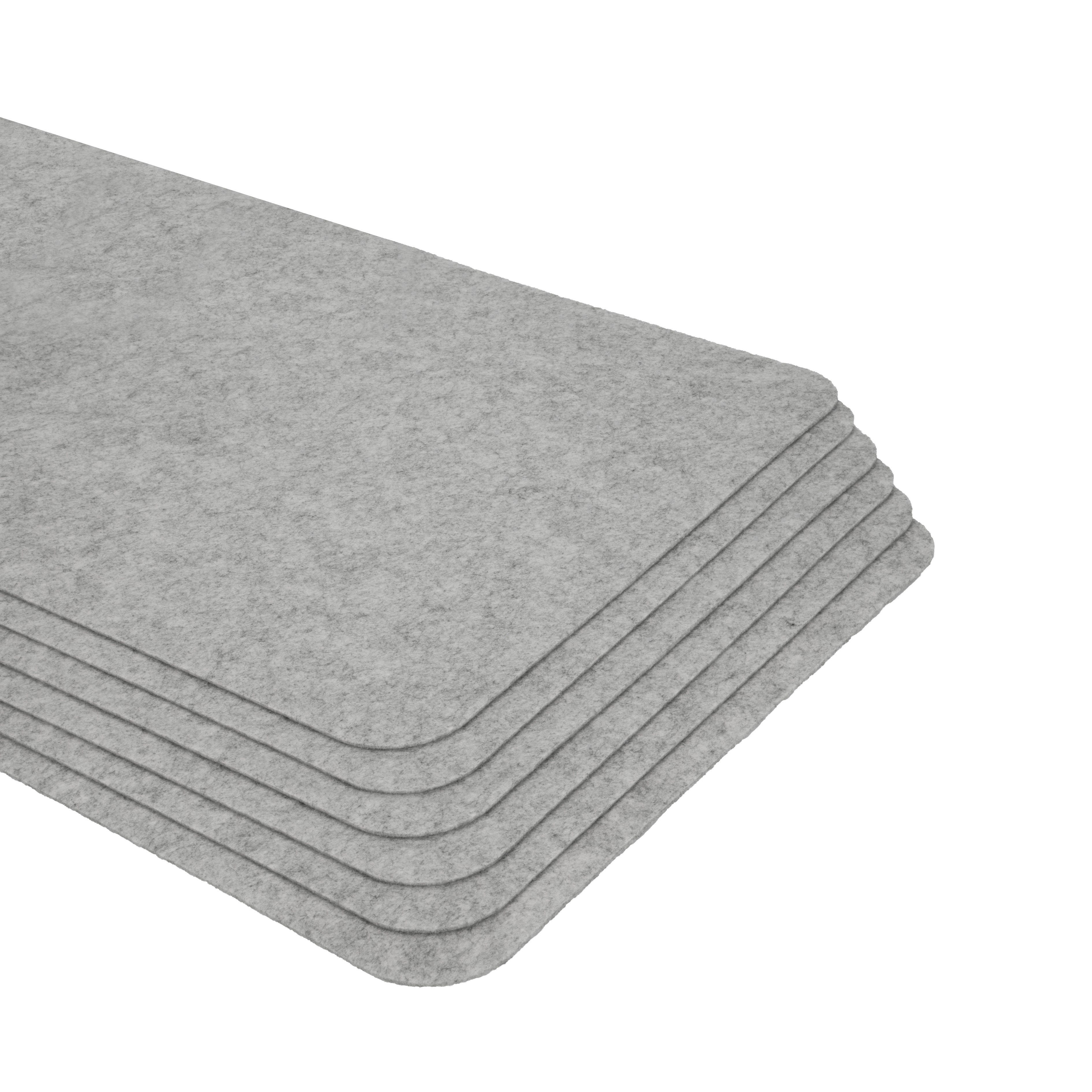 Platzset, Filz Tisch Unterlage/Untersetzer Set RUBBERNECK, Anti-Slip, oder Tischdekoration (6-St), Platzset ideal mit als