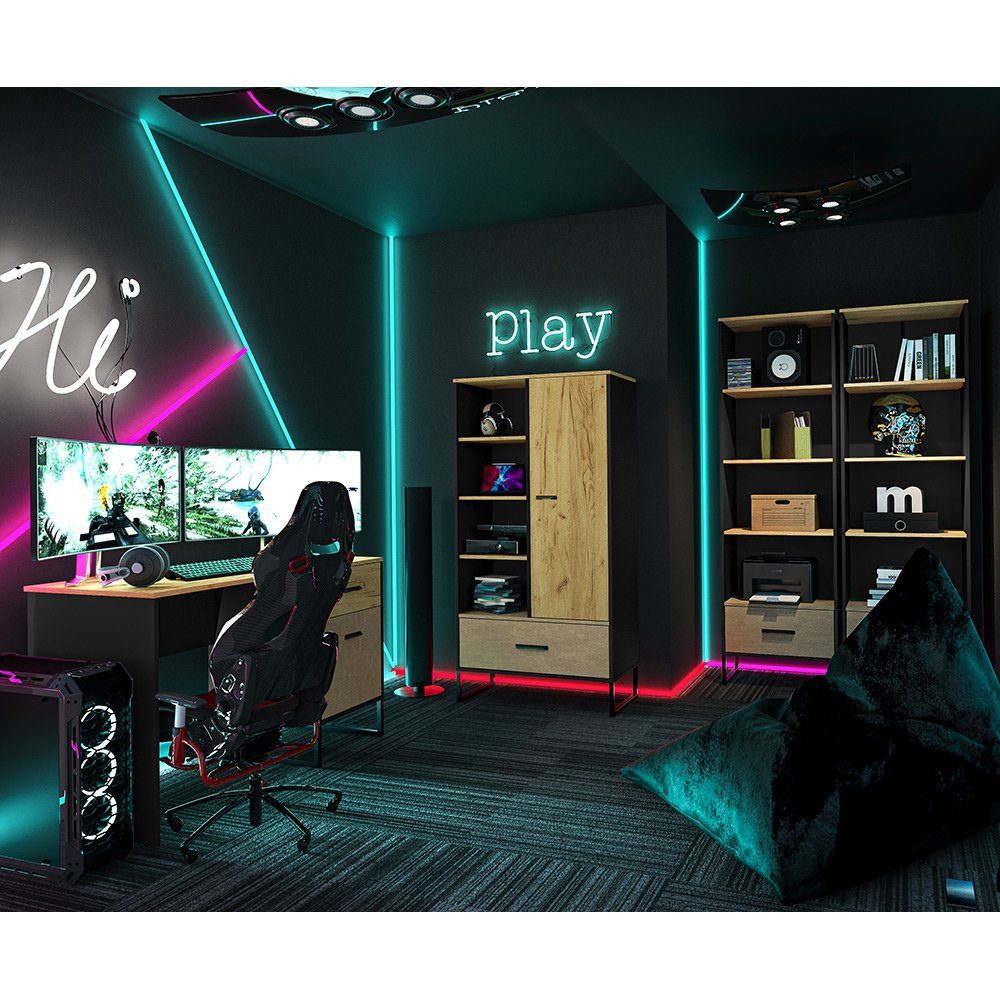 Lomadox Jugendzimmer-Set CASPER-131, (Sparset, 4-tlg), mit Schreibtisch in günstig online kaufen