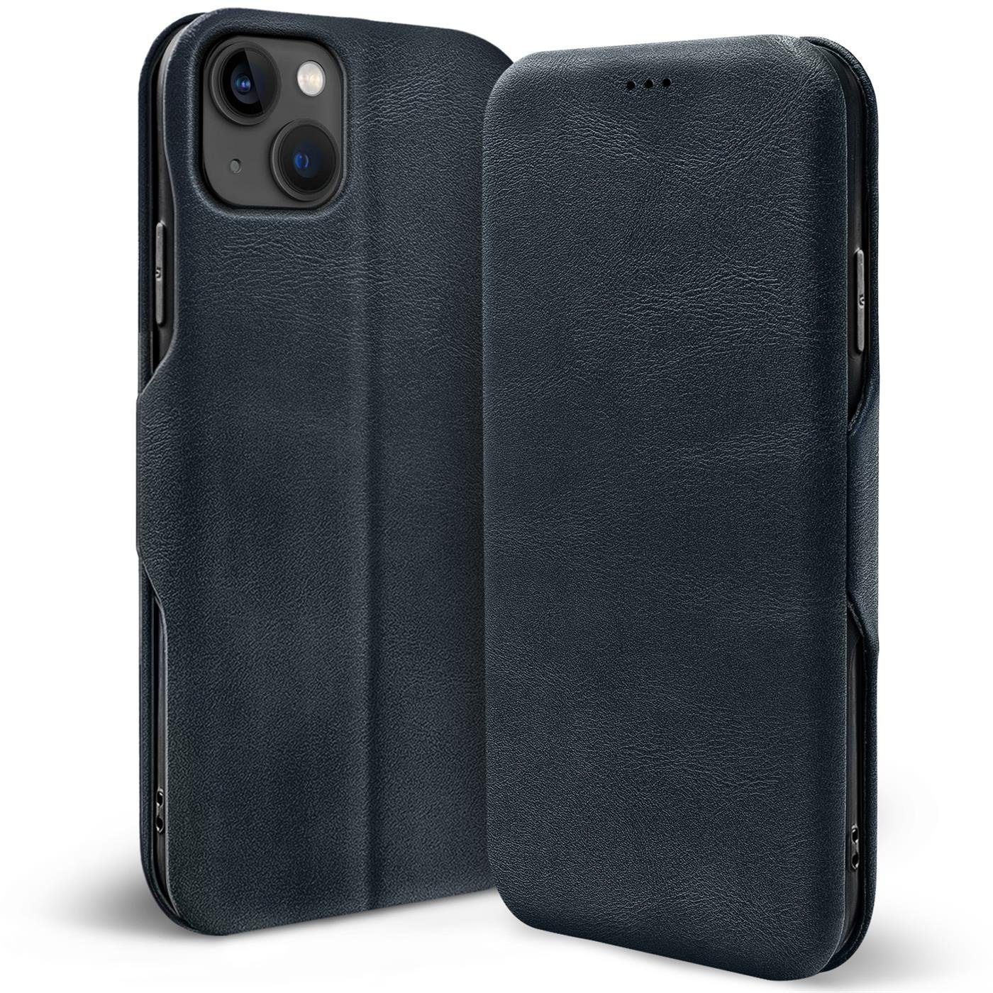 CoolGadget Handyhülle Business Premium Hülle Für iPhone 13 Mini 5,4 Zoll, Handy Tasche mit Kartenfach für Apple iPhone 13 Mini Schutzhülle