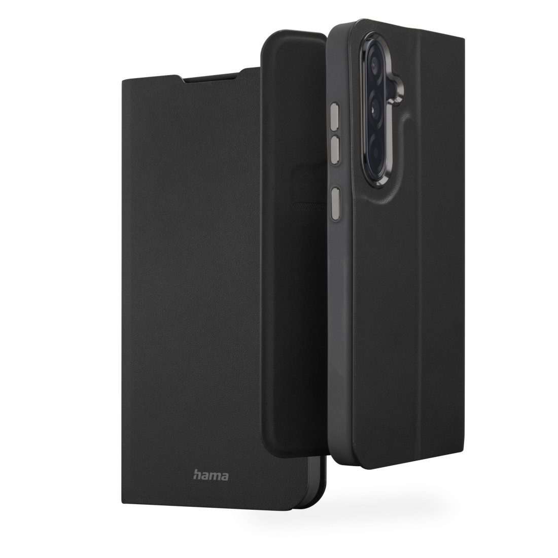 Hama Smartphonetasche Handyhülle für Samsung Galaxy A36, klappbar, Magnetverschluss, hochwertiges Kunstleder, Kartenfach, Standfunktion, erhöhte Kanten