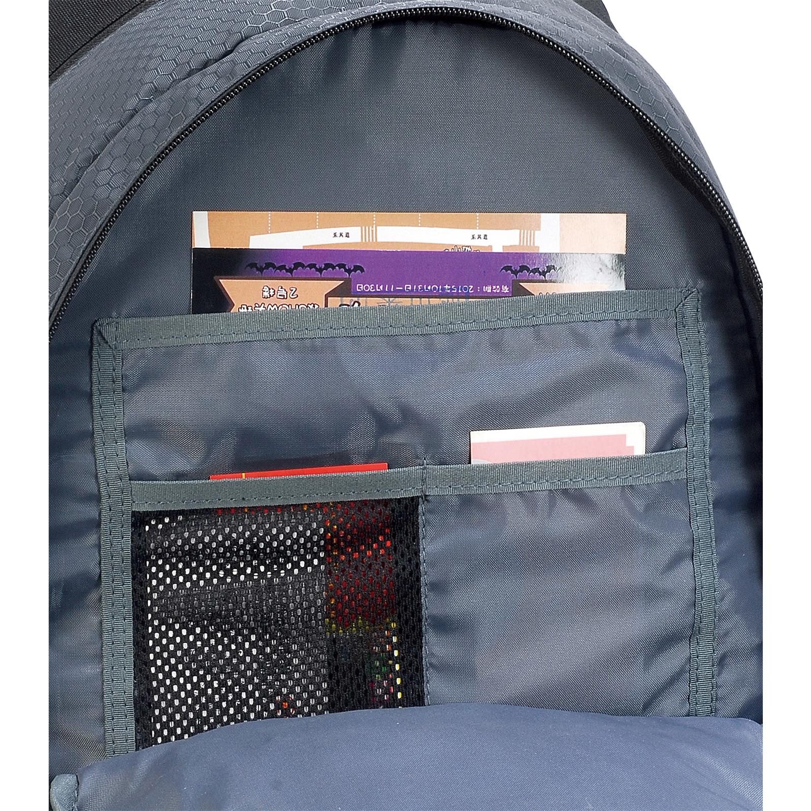 Cox Swain Notebookrucksack Sportlich Leichter DISTRICT Schulrucksack Gepolstert (1-tlg., Strapazierfähig mit Ergonomischem Rückenteil), Bis 15,4" Notebook Waben Design