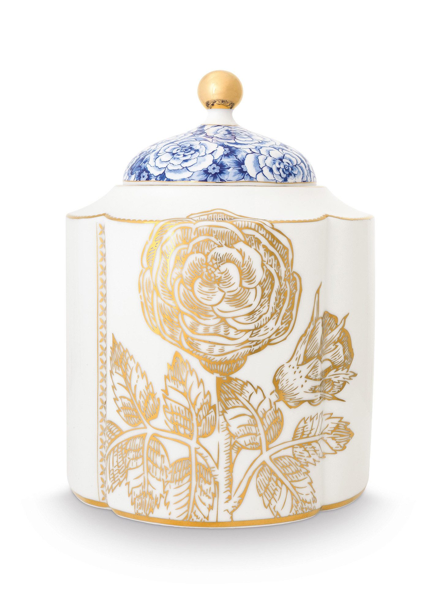 PiP Studio Geschirr Pip Studio Vorratsdose medium Royal, white