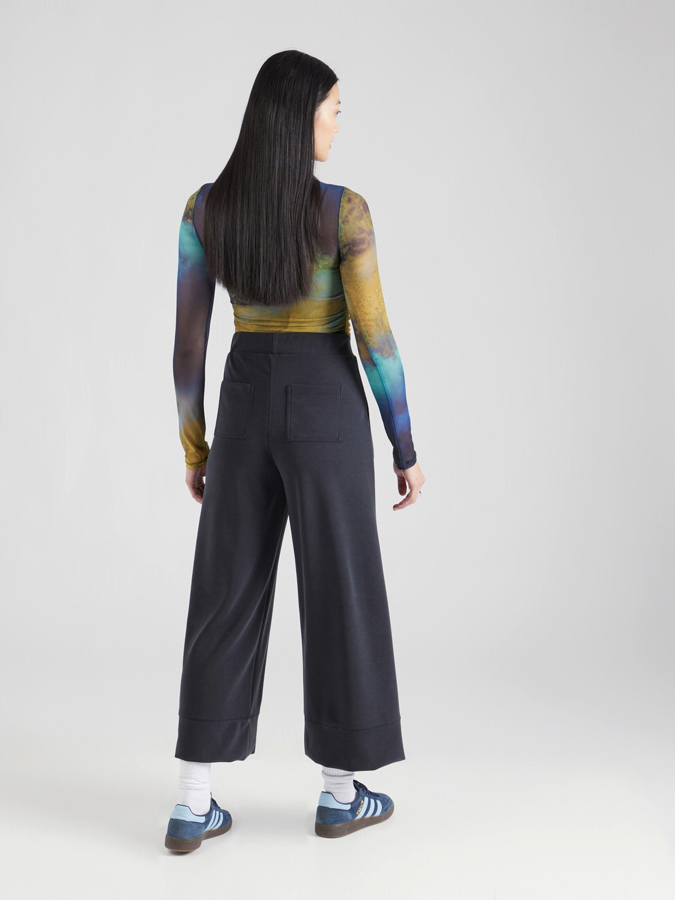 RICHROYAL Bundfaltenhose (1-tlg) Falten