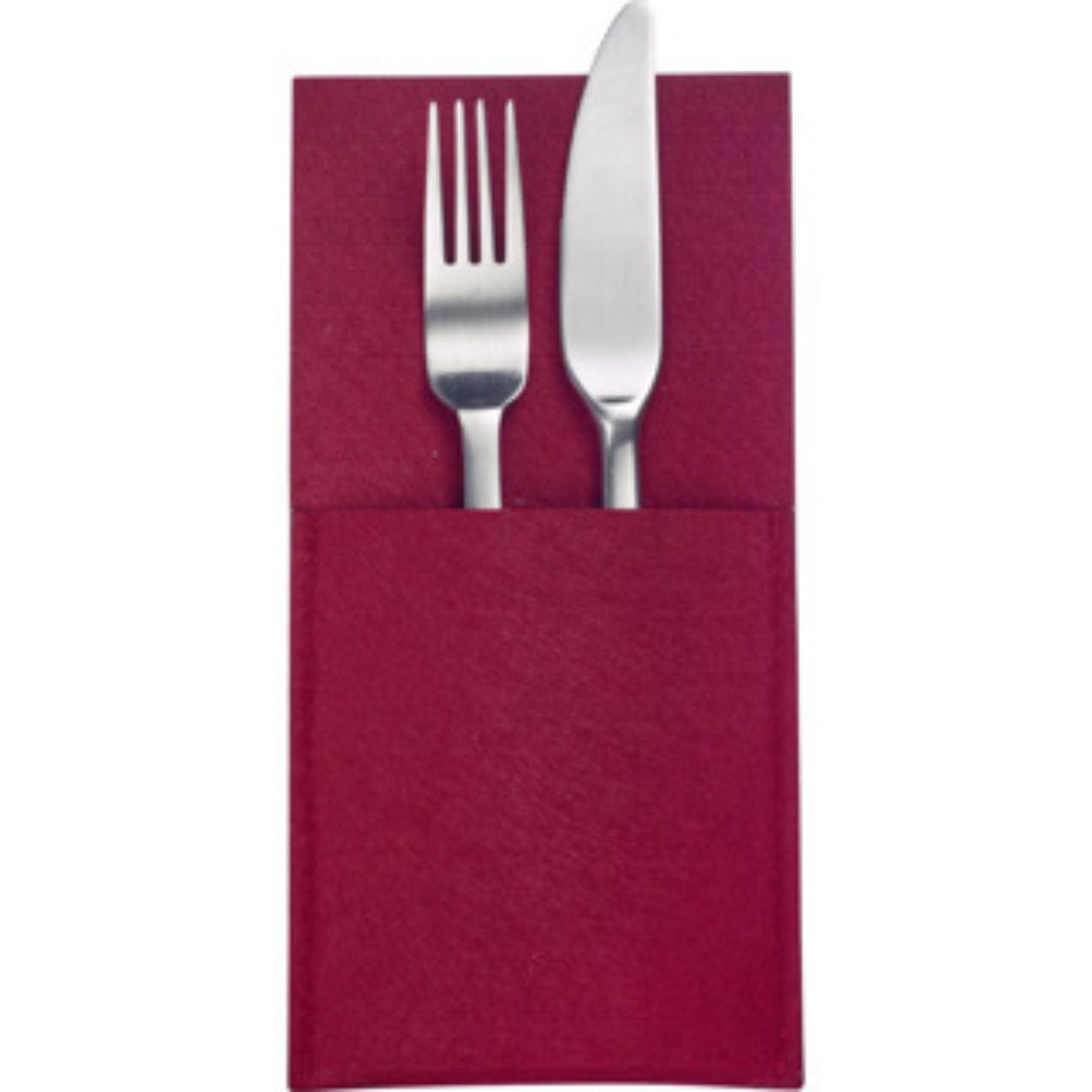 Thiru Besteckhalter - Bestecktaschen 4-tlg. - Rot - für Besteck & Serviette günstig online kaufen