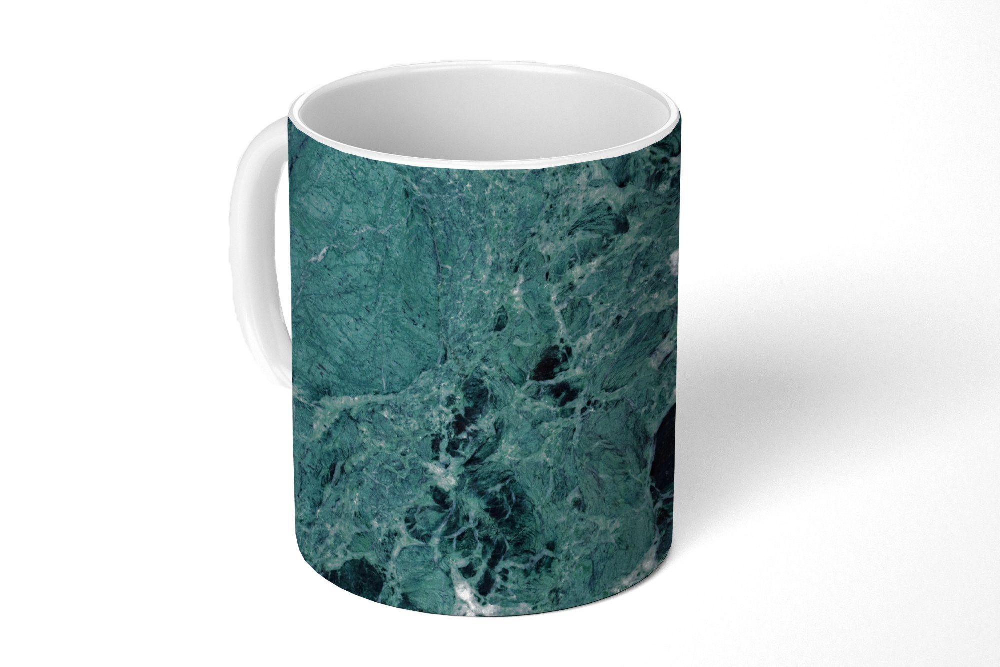 MuchoWow Tasse Marmor - Stein - Textur - Marmoroptik - Design, Keramik, Kaffeetassen, Teetasse, Becher, Teetasse, Geschenk