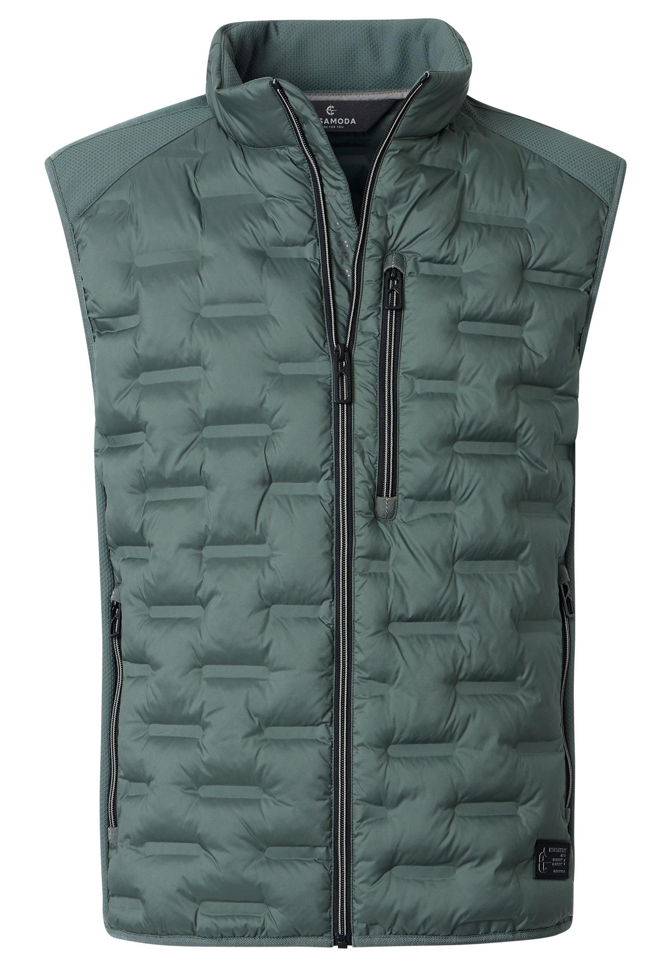 CASAMODA Steppweste Basic (1-tlg) Outdoor-Weste - Atmungsaktiv - Leichtes Material, Praktische Taschen
