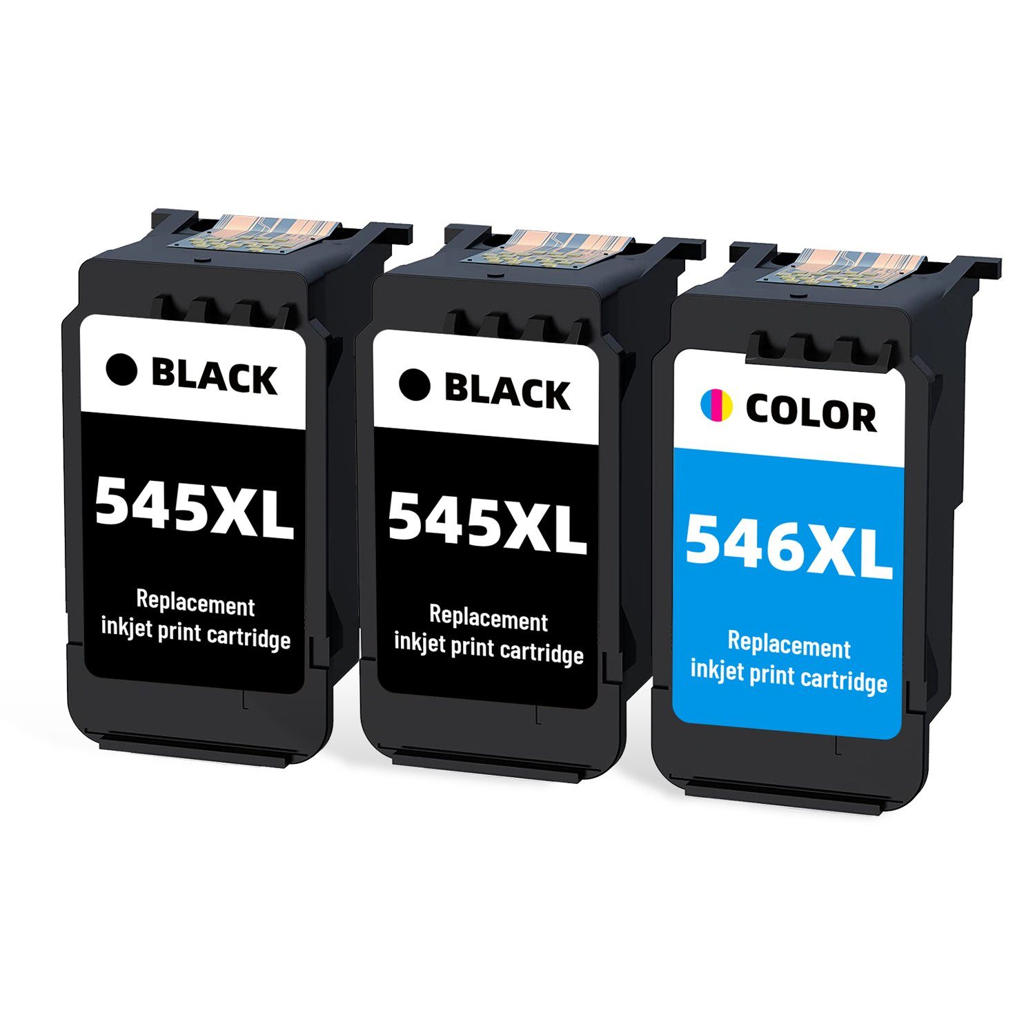 TS3150) MX490 545 PG-545 3er TS205 für XL Patronen Multipack, Canon Pixma 546 TS305 iP2800 MX495 CL-546 Tintenpatrone iP2850 NEXPRO (Packung, iP2840 iP2855