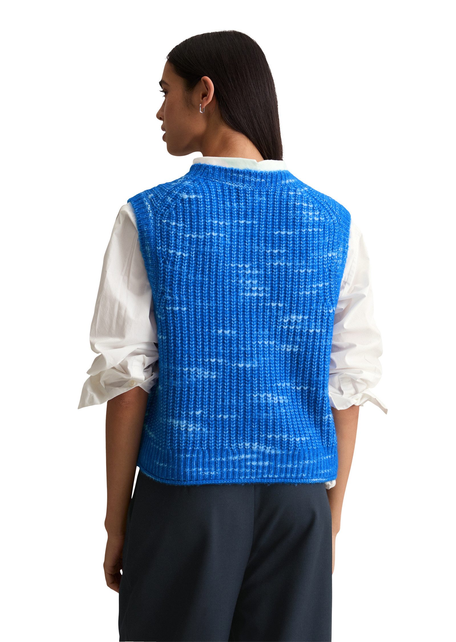 Marc O'Polo DENIM Strickpullover aus softem Schurwolle-Mix