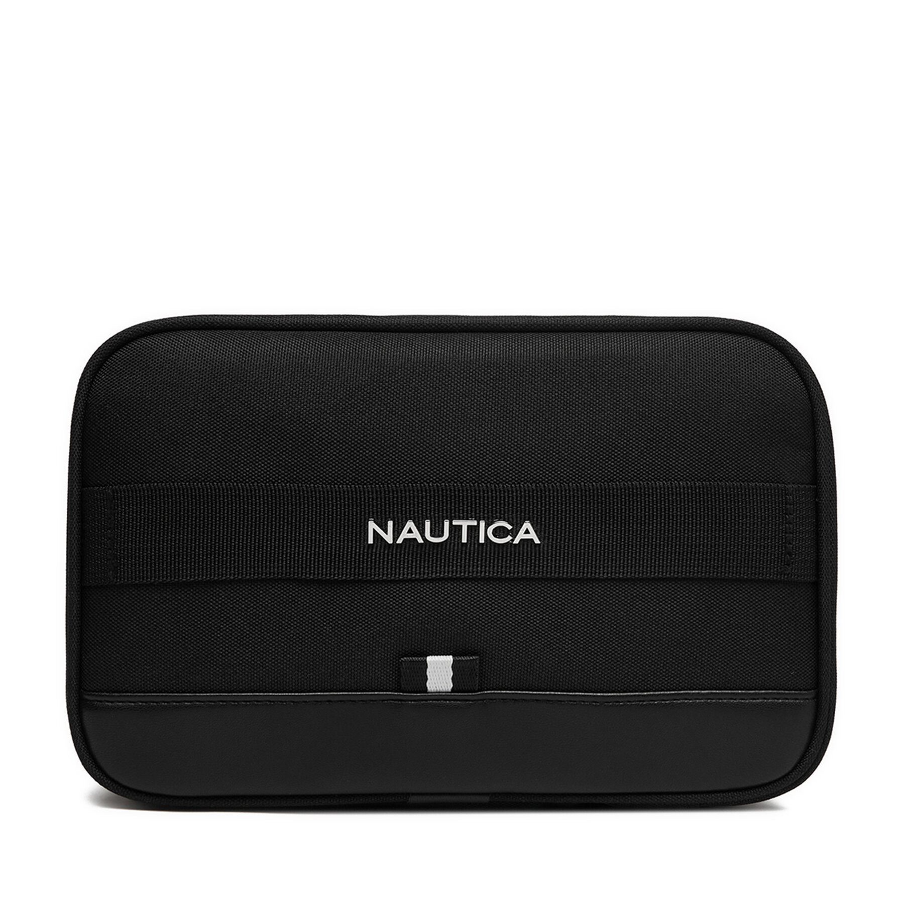 NAUTICA Handtasche Nautica Kosmetiktasche für Herren, Schwarz