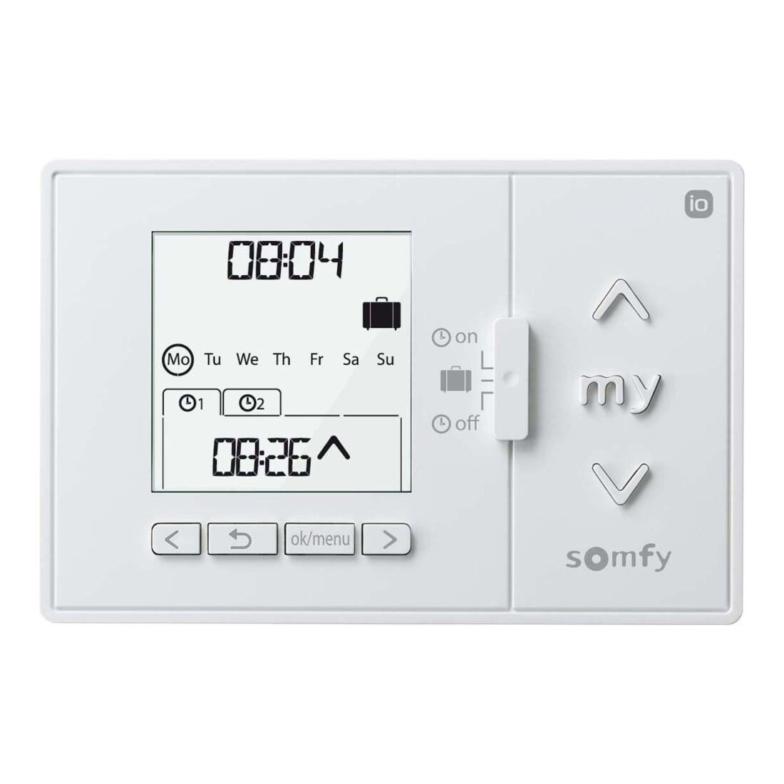 Somfy Zeitschaltuhr Somfy Funkprogrammschaltuhr Chronis io 1805227
