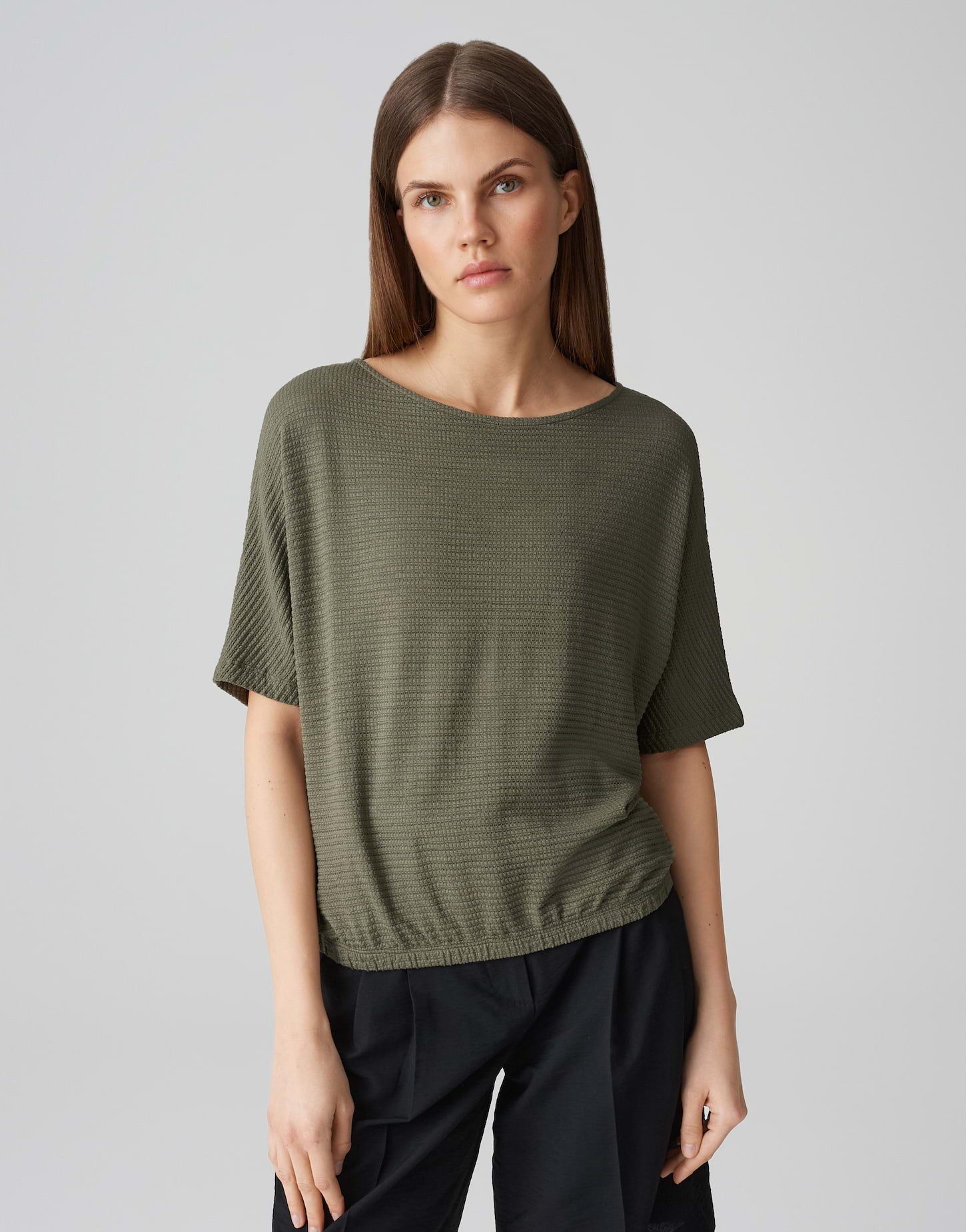OPUS Kurzarmshirt SOMFU Loose im Batwing günstig online kaufen