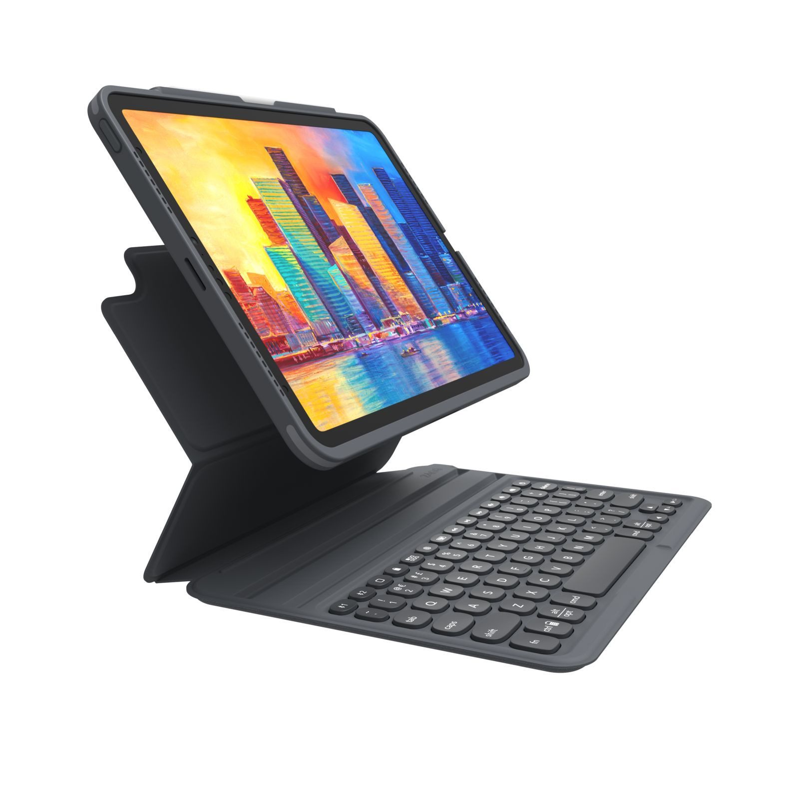 ZAGG Pro Keys - Tastatur und Foliohülle - hintergrundbeleuchtet - Bluetooth Tastatur