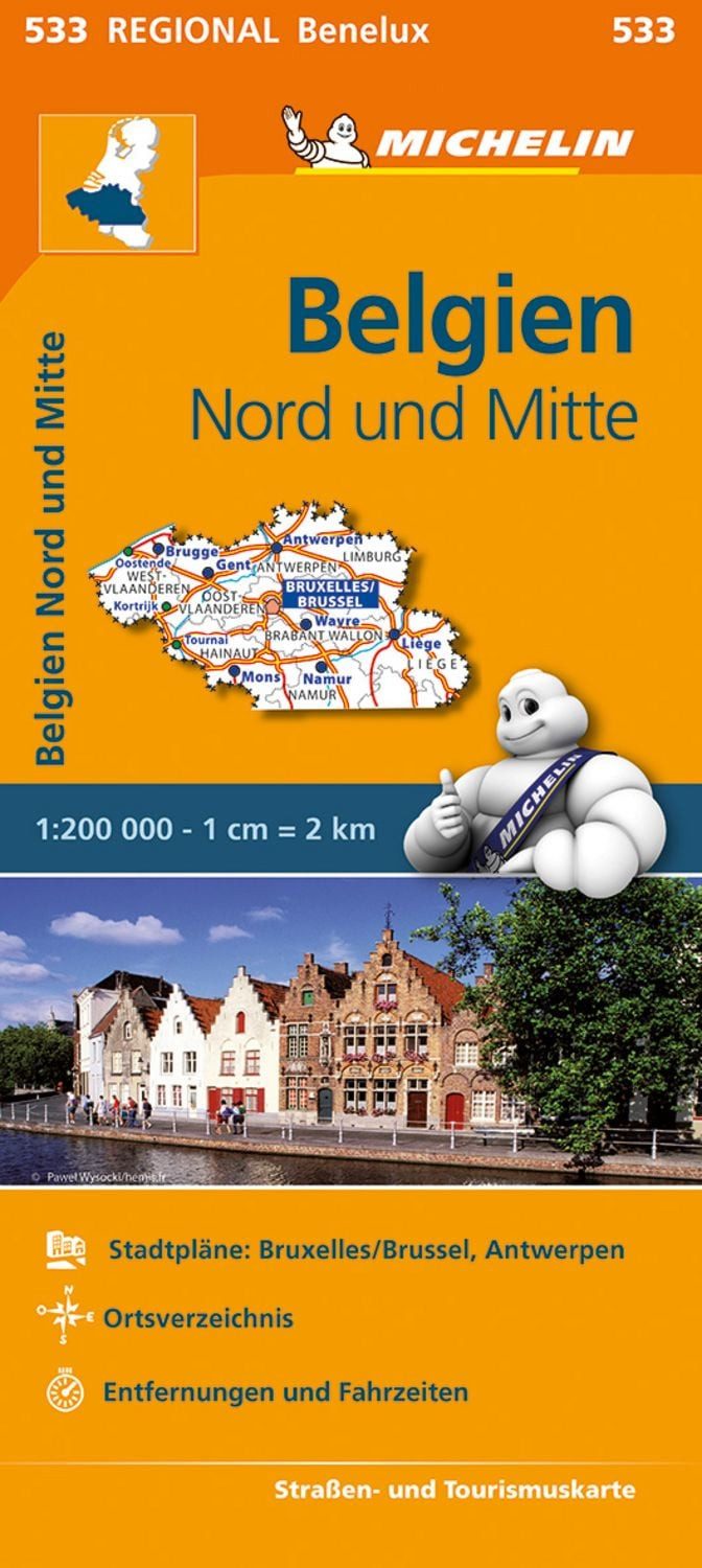 Michelin Belgien Nord und Mitte / diverse