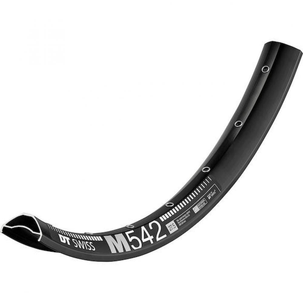 DT Swiss Felgenbremse DT Swiss Felge M 542 27,5" 28 Loch Schwarz - robuste MTB-Felge für bre