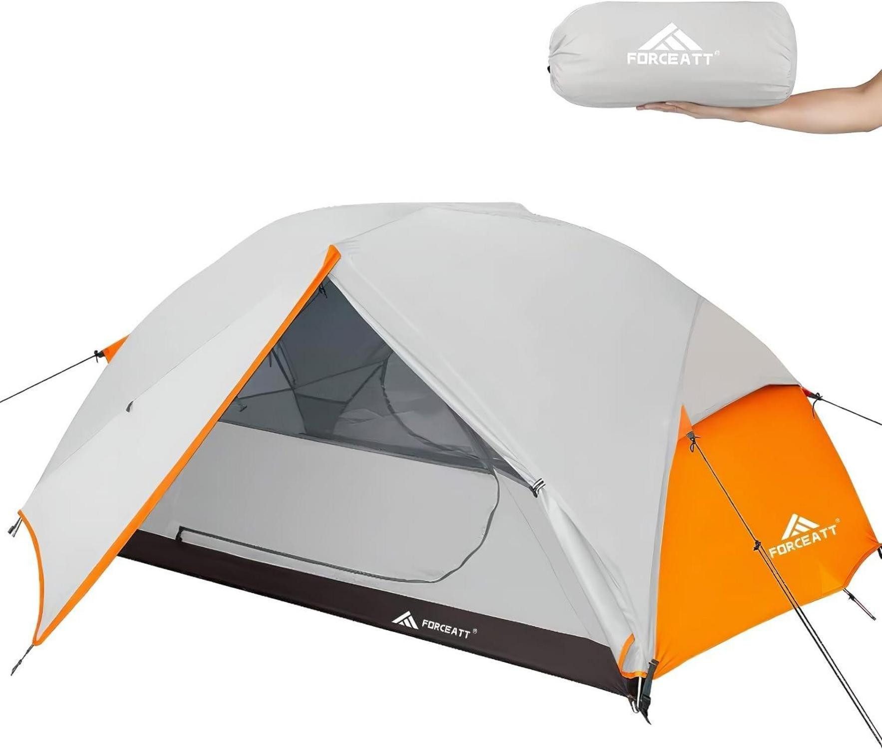 Kuppelzelt Forceatt Zelt 2-3 Personen Camping Zelt Wasserdicht Winddicht