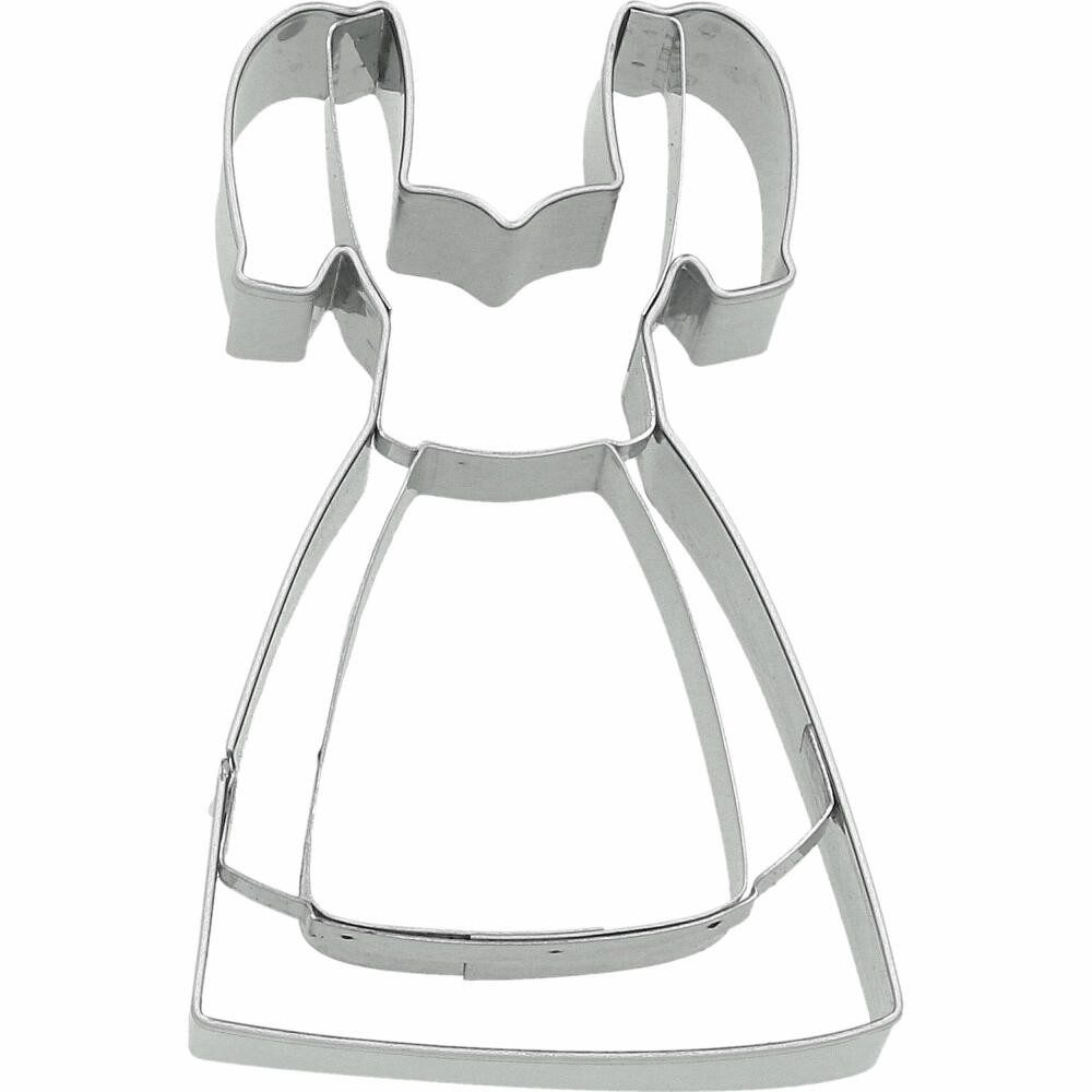 Birkmann Ausstechform Dirndl 9 cm, Edelstahl