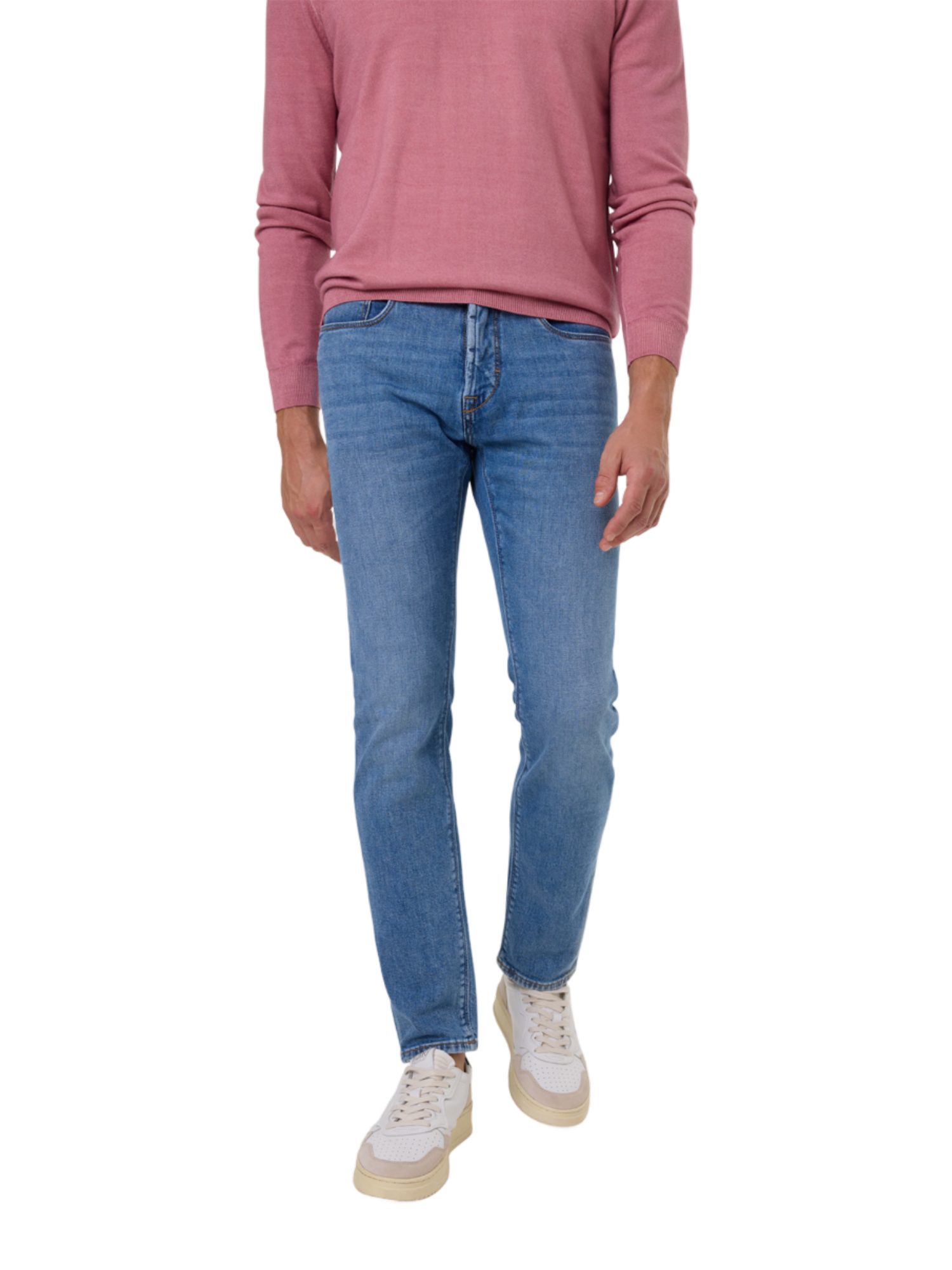 Pierre Cardin 5-Pocket-Jeans blau,Casual,Baumwolle,Unifarben,Regular Fit,Mittel