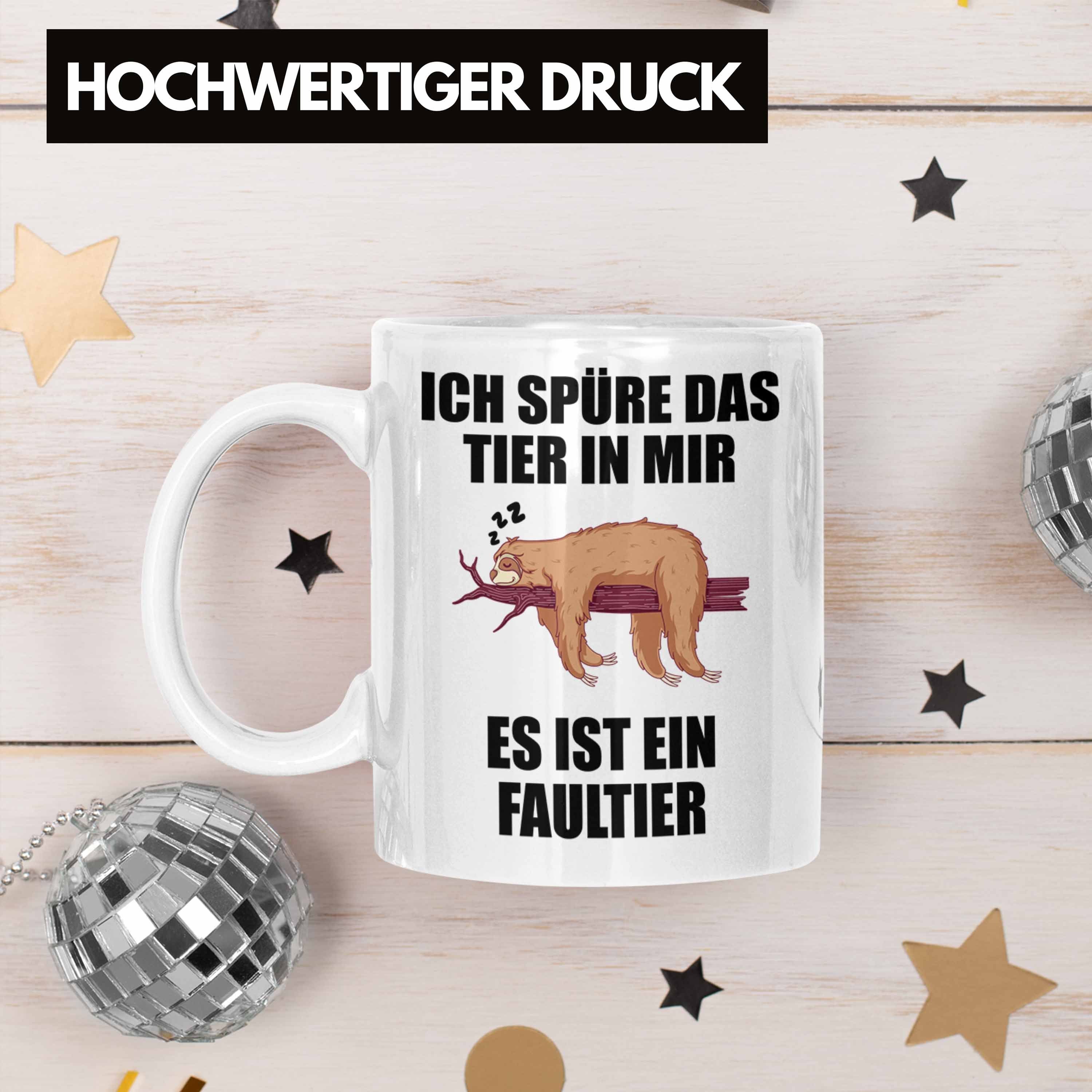 - Trendation Geschenk Weiss Trendation Männer Lustige Arbeitskollege Spruch mit Tasse Frauen Faultier Mitarbeiter Tasse