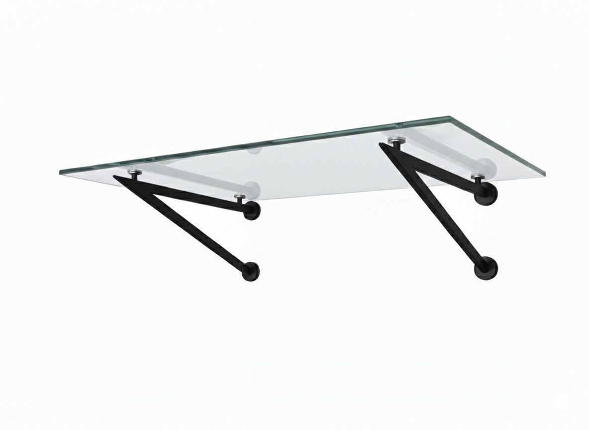 Glaszentrum Hagen Vordach Glaszentrum Hagen 190x90 cm Glasvordach Klar BK-V
