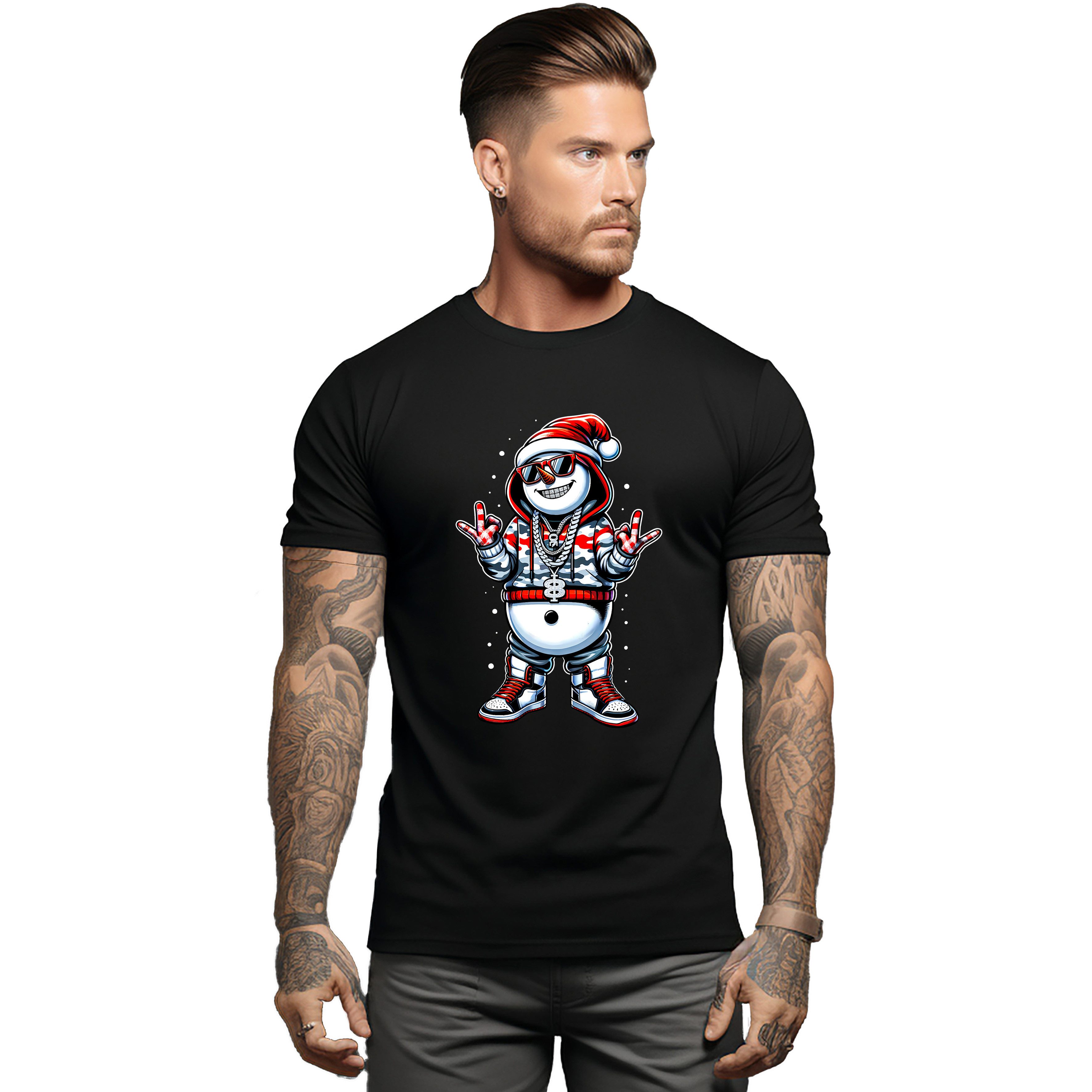 Banco Print-Shirt Herren verschiedene Weihnachtsmotive Festtage günstig online kaufen